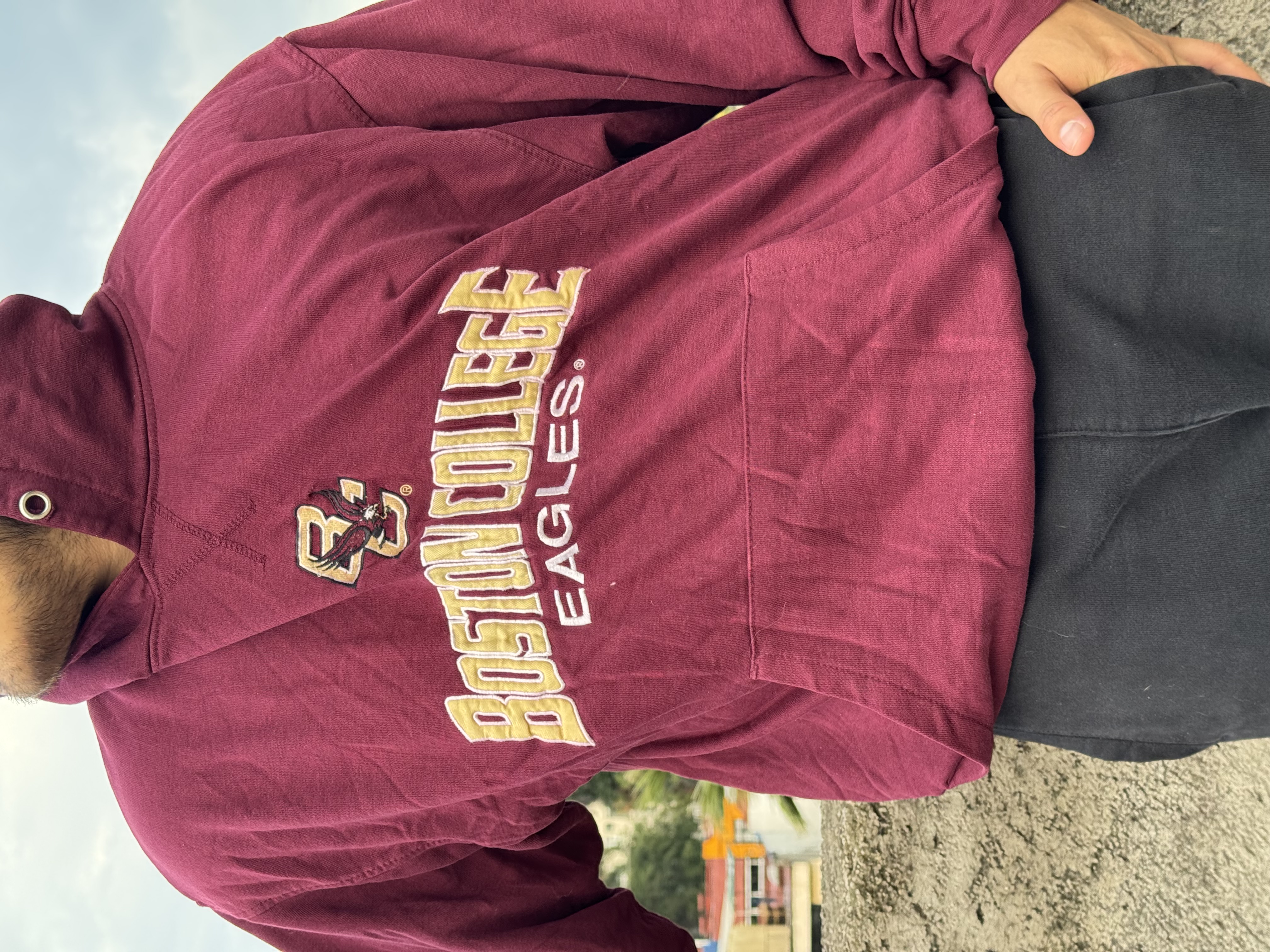 SUDADERA BOSTON COLLEGE