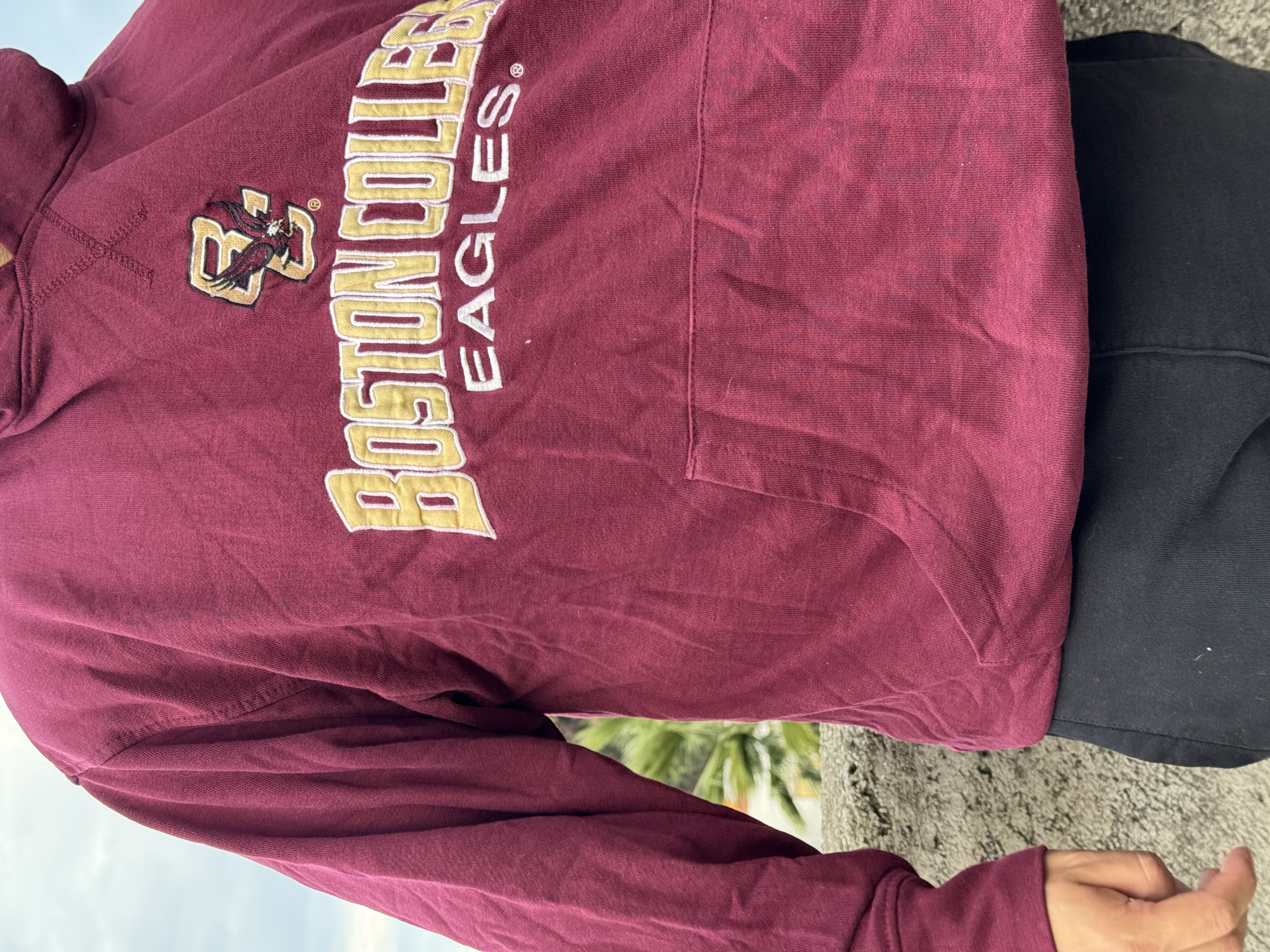 SUDADERA BOSTON COLLEGE