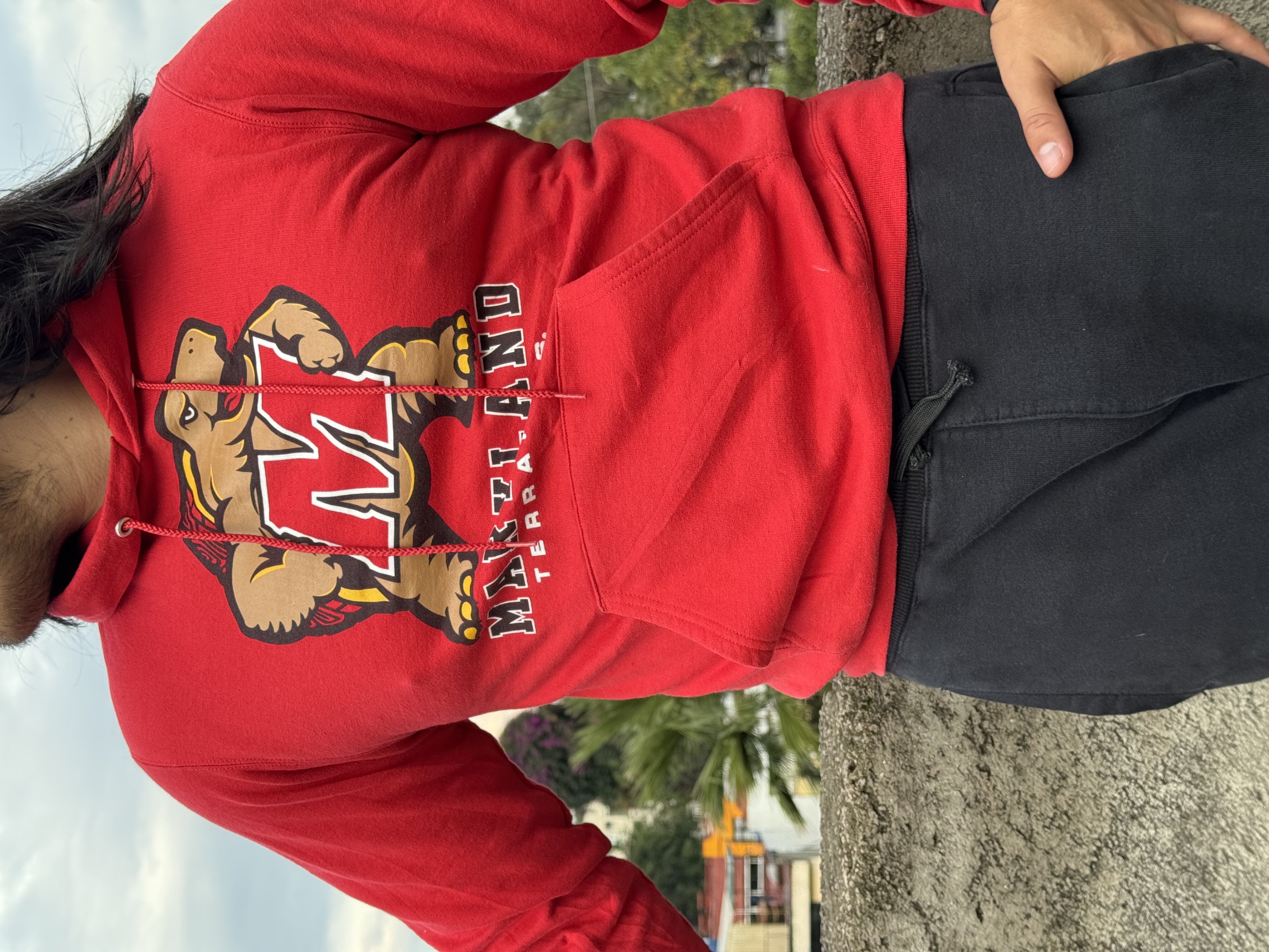 SUDADERA MARYLAND TERPS