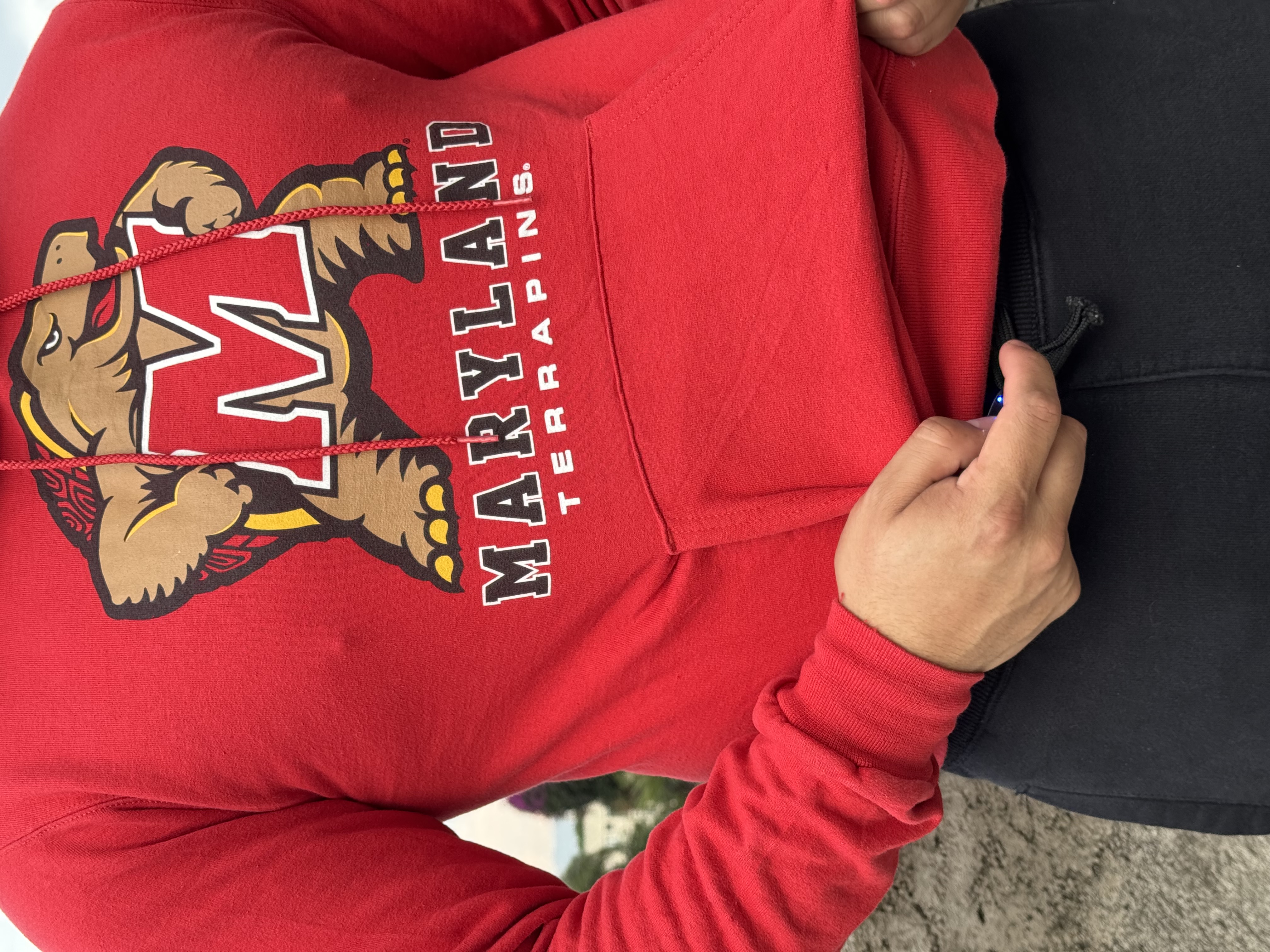SUDADERA MARYLAND TERPS