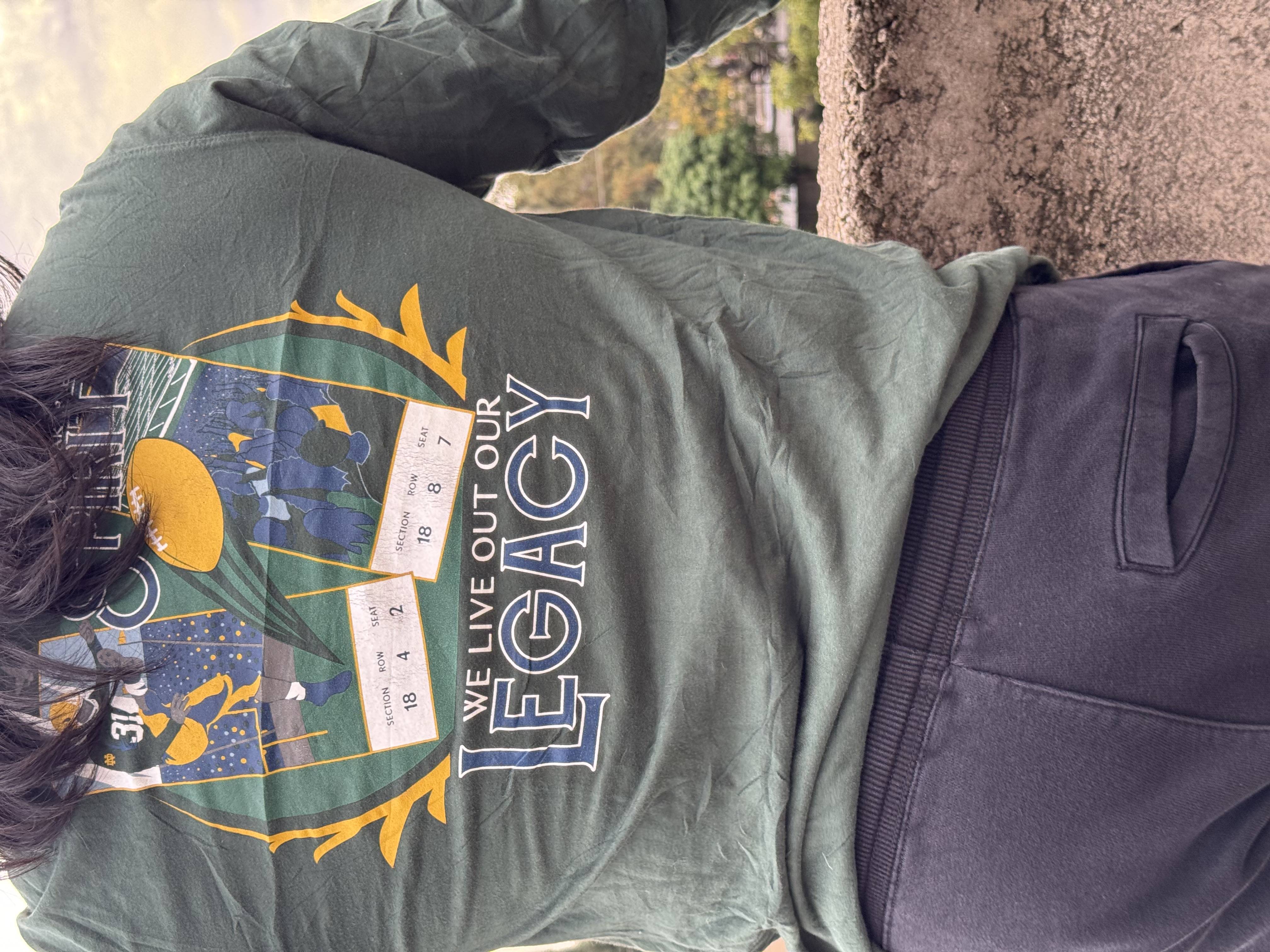 PLAYERA NOTRE DAME 
