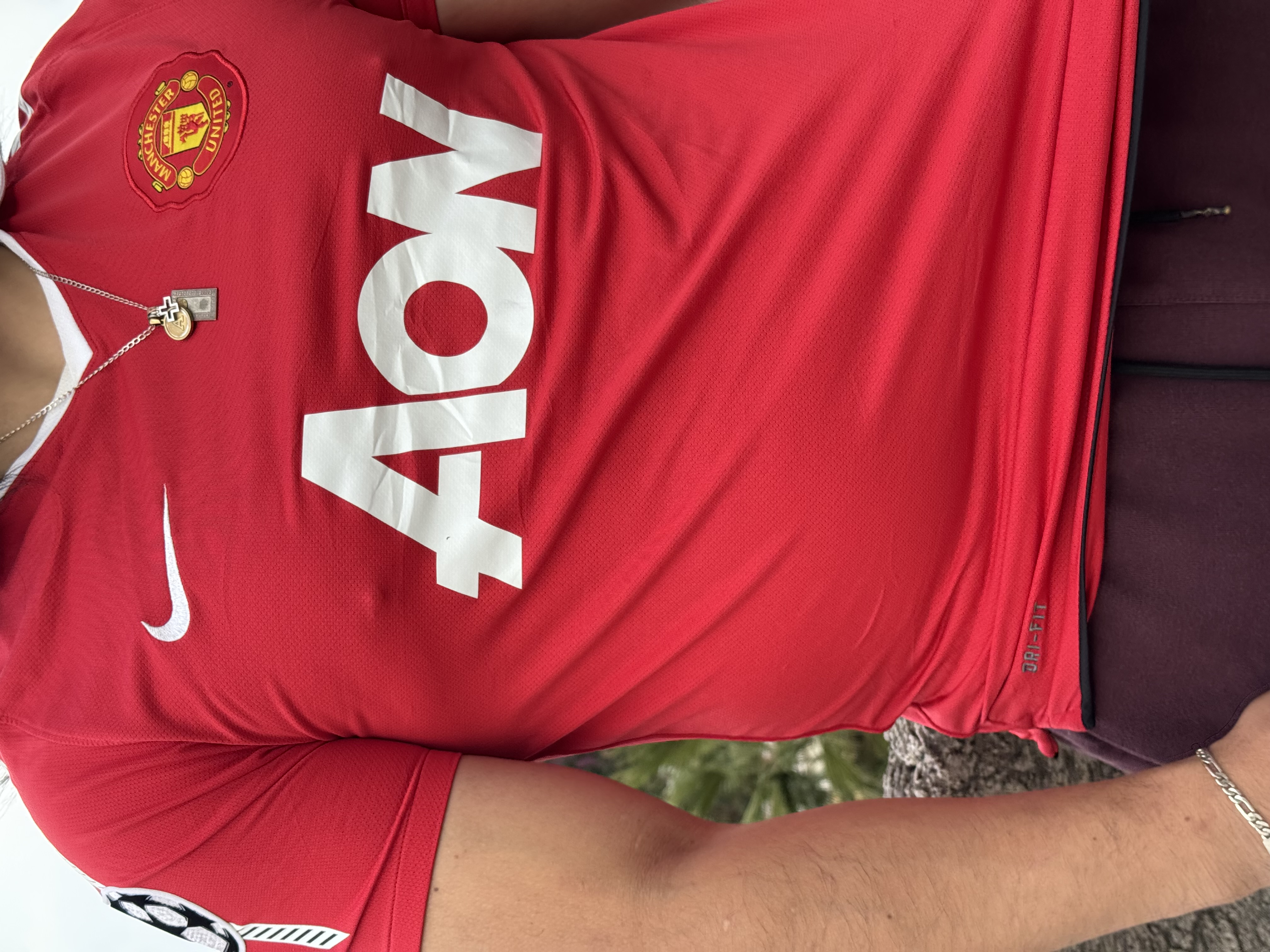 JERSEY MANCHESTER UNITED PARK