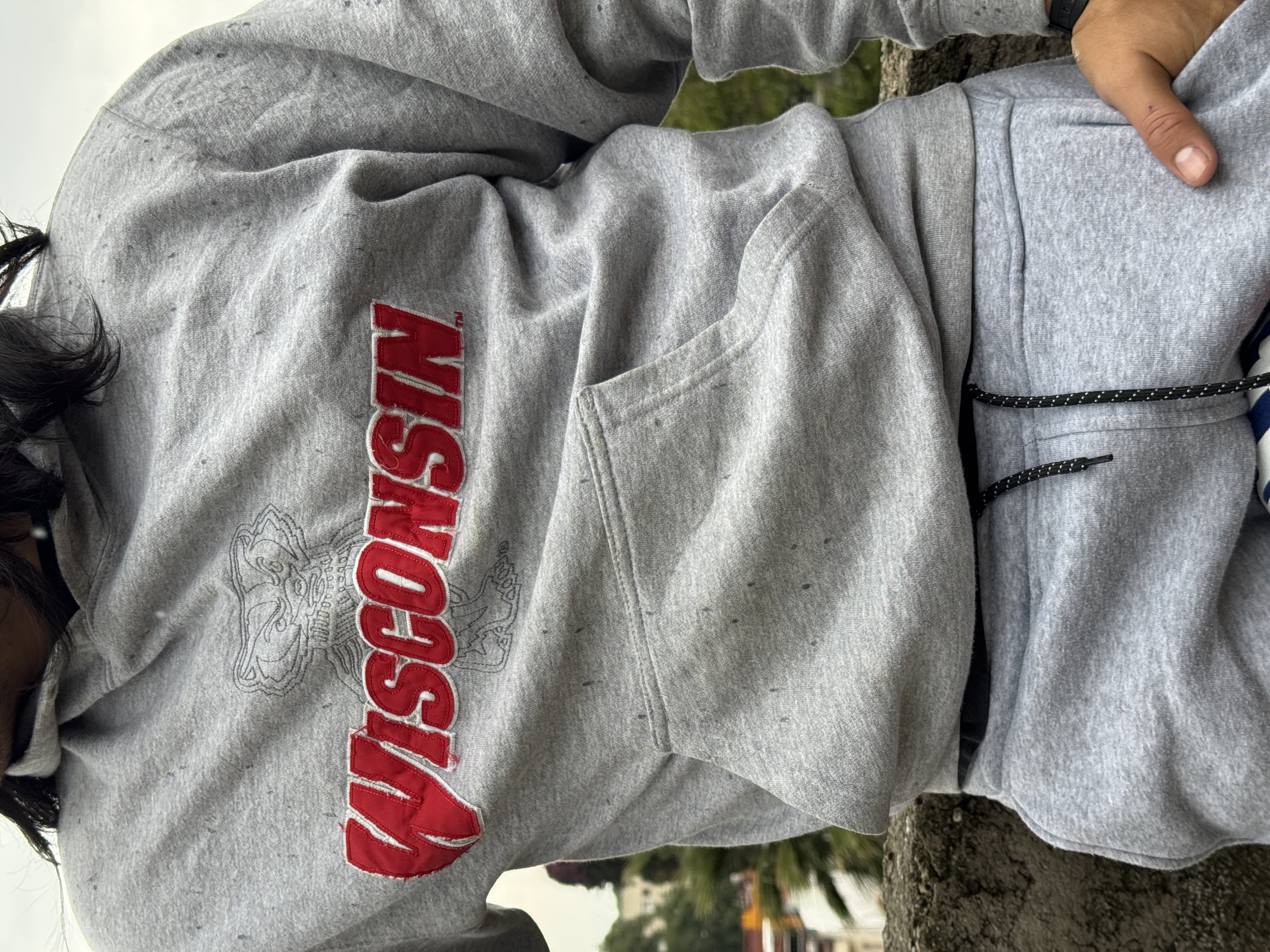 SUDADERA WISCONSIN BADGERS