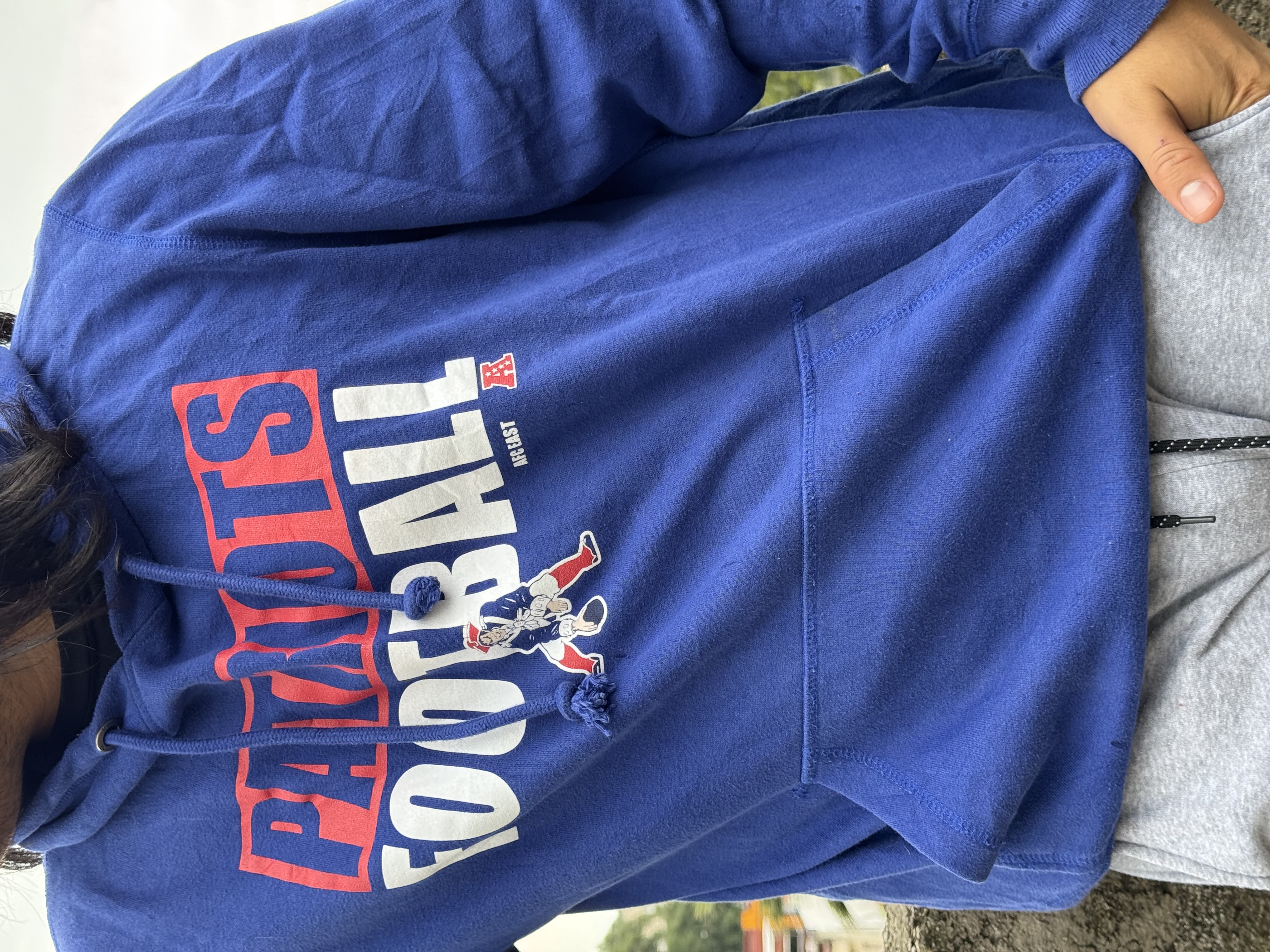 SUDADERA PATRIOTS