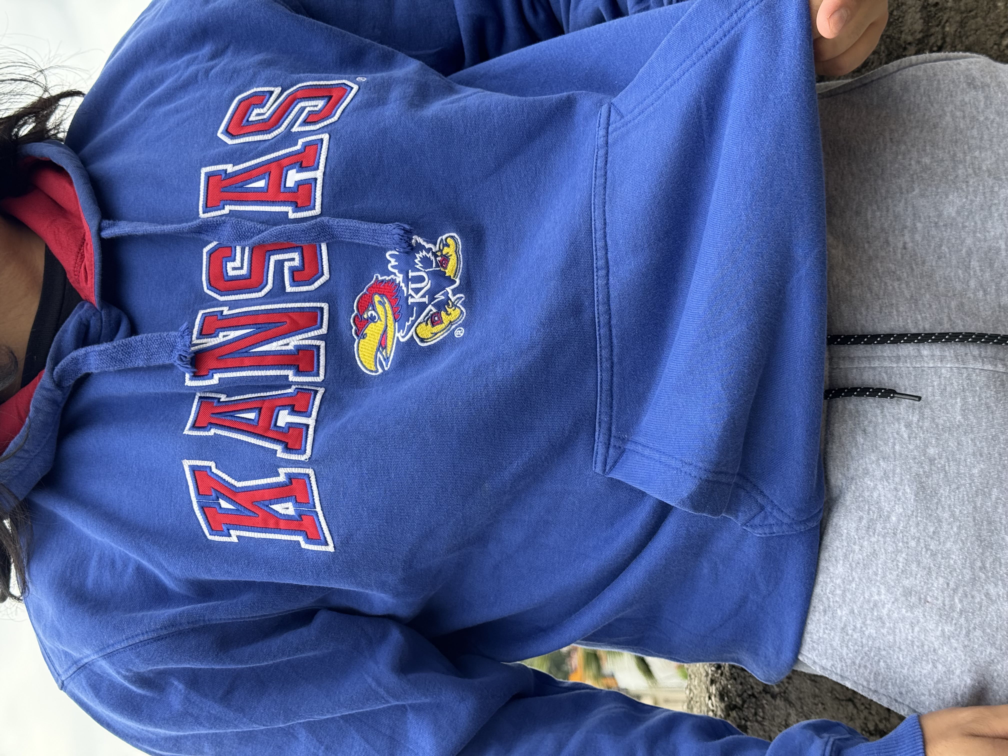 SUDADERA KANSAS JAYHAWKS
