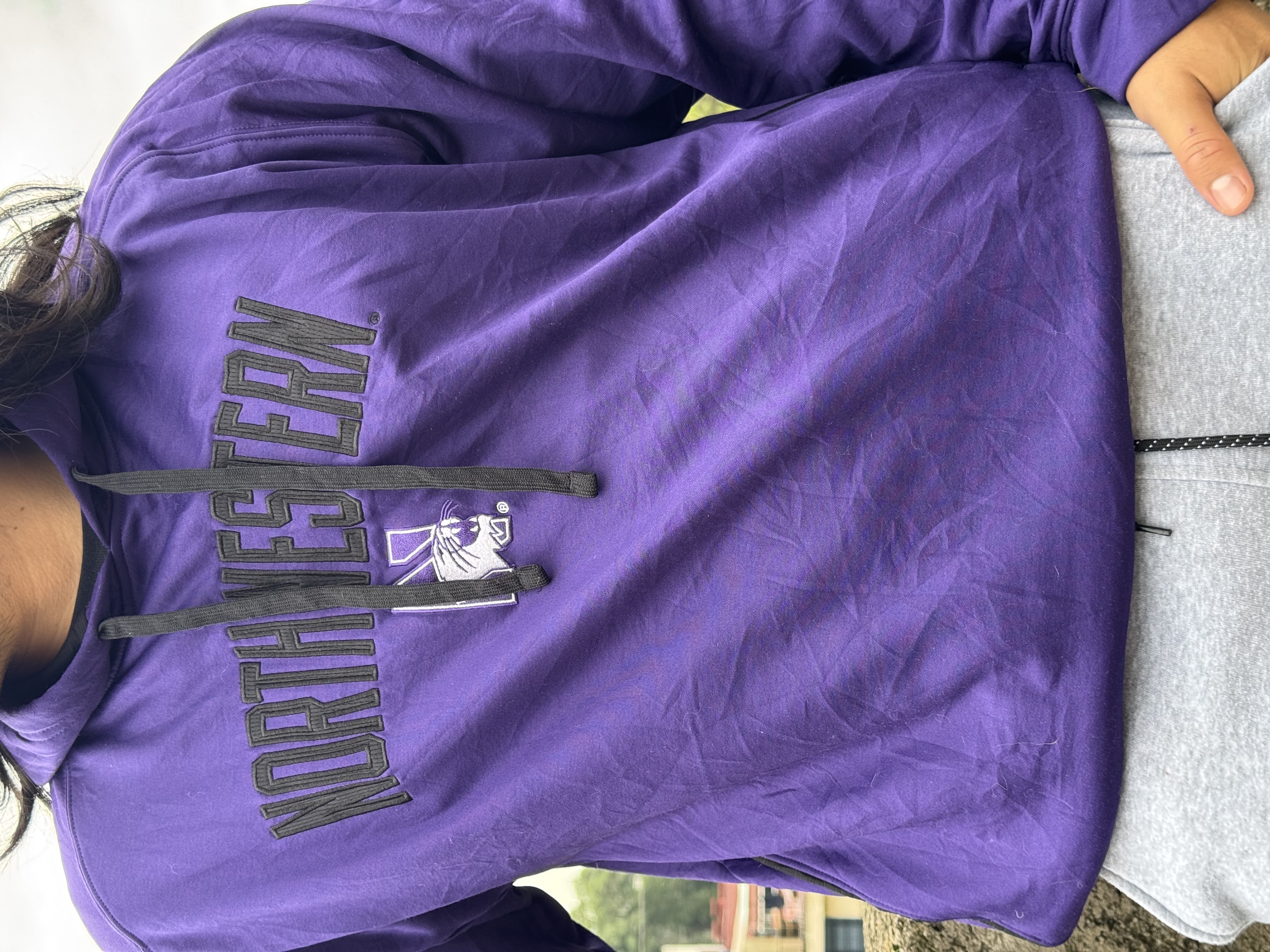 SUDADERA NORTHWESTERN WILDCATS