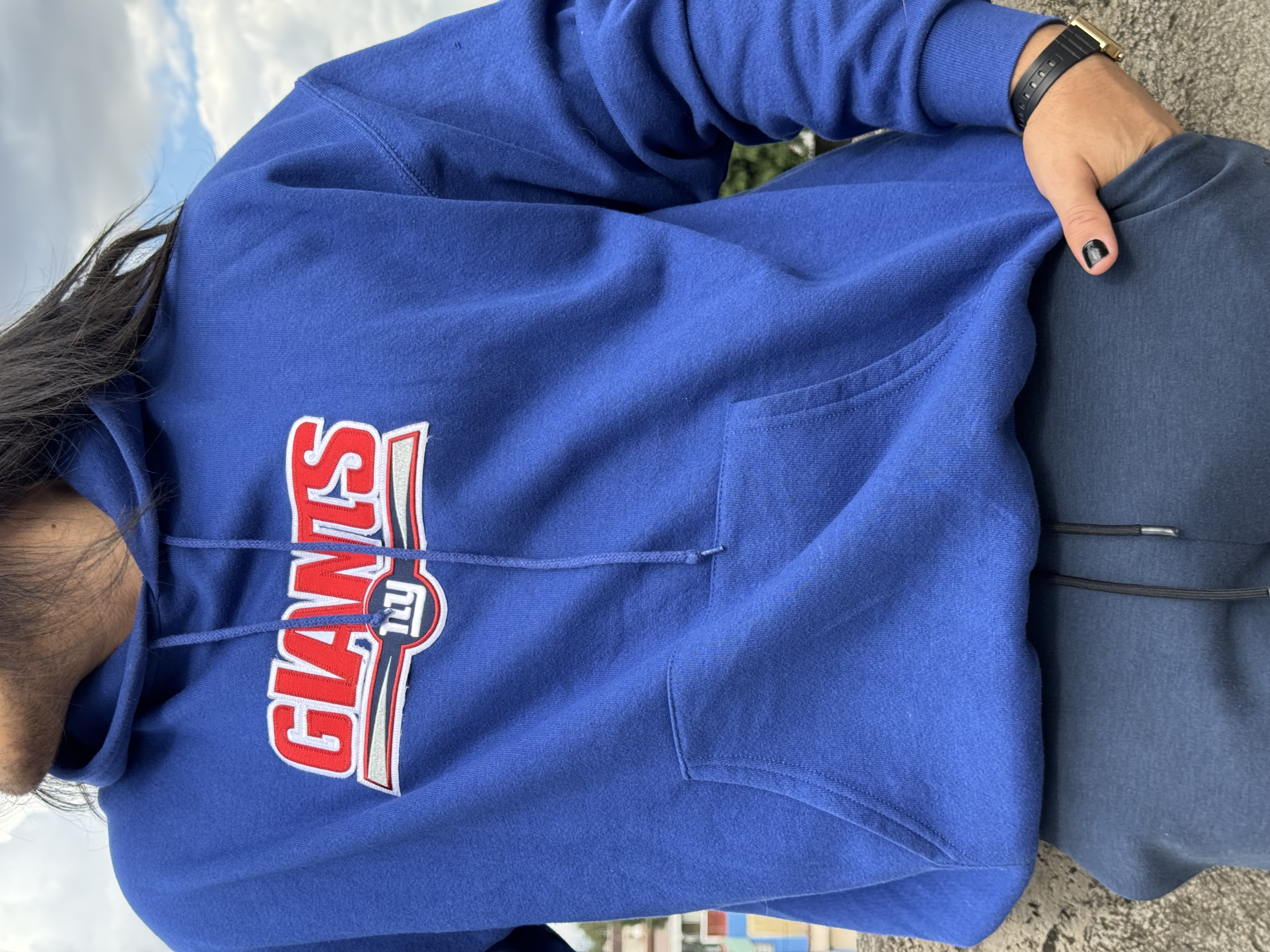SUDADERA NY GIANTS