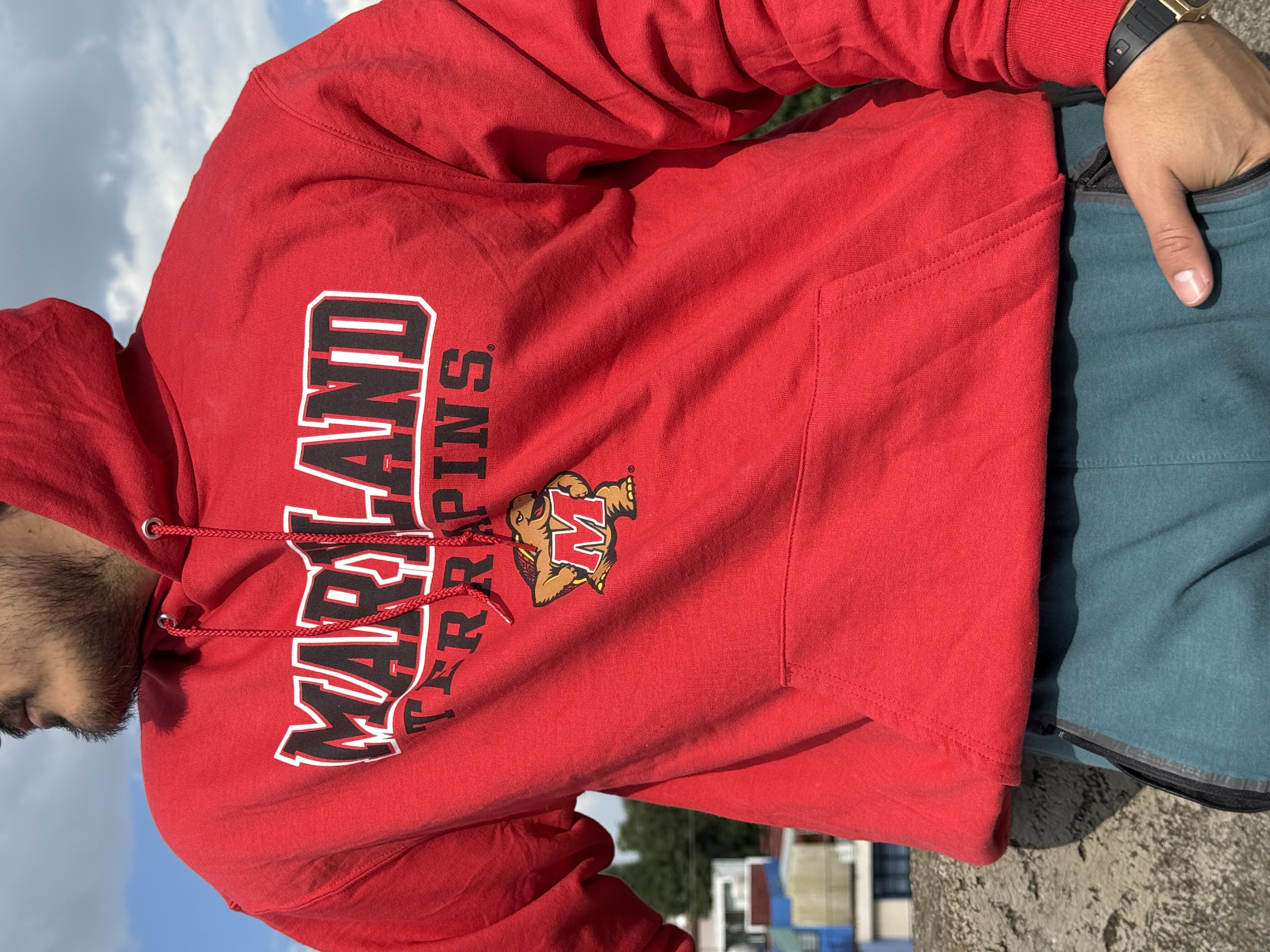 SUDADERA MARYLAND TERPS