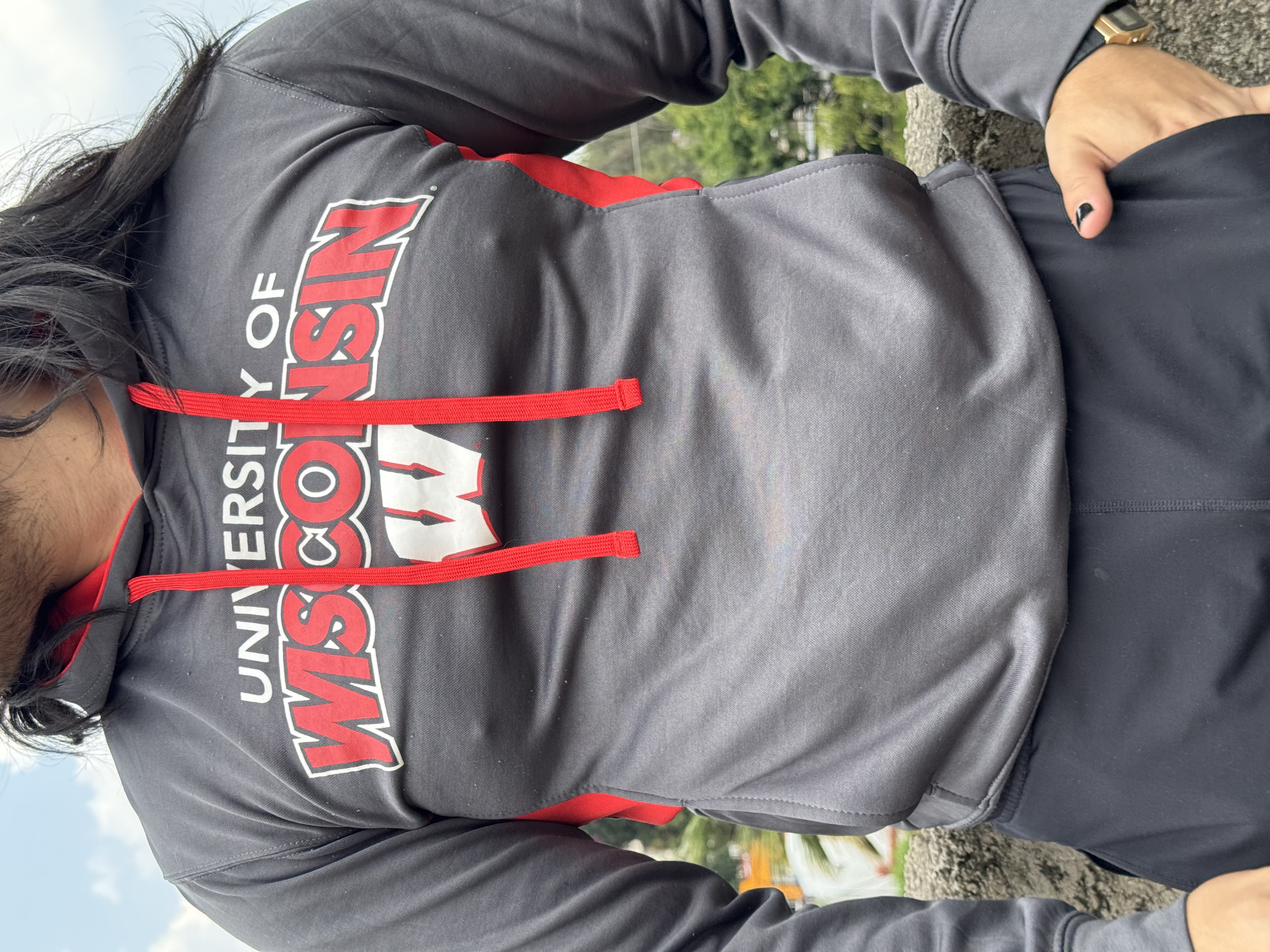 SUDADERA WISCONSIN BADGERS