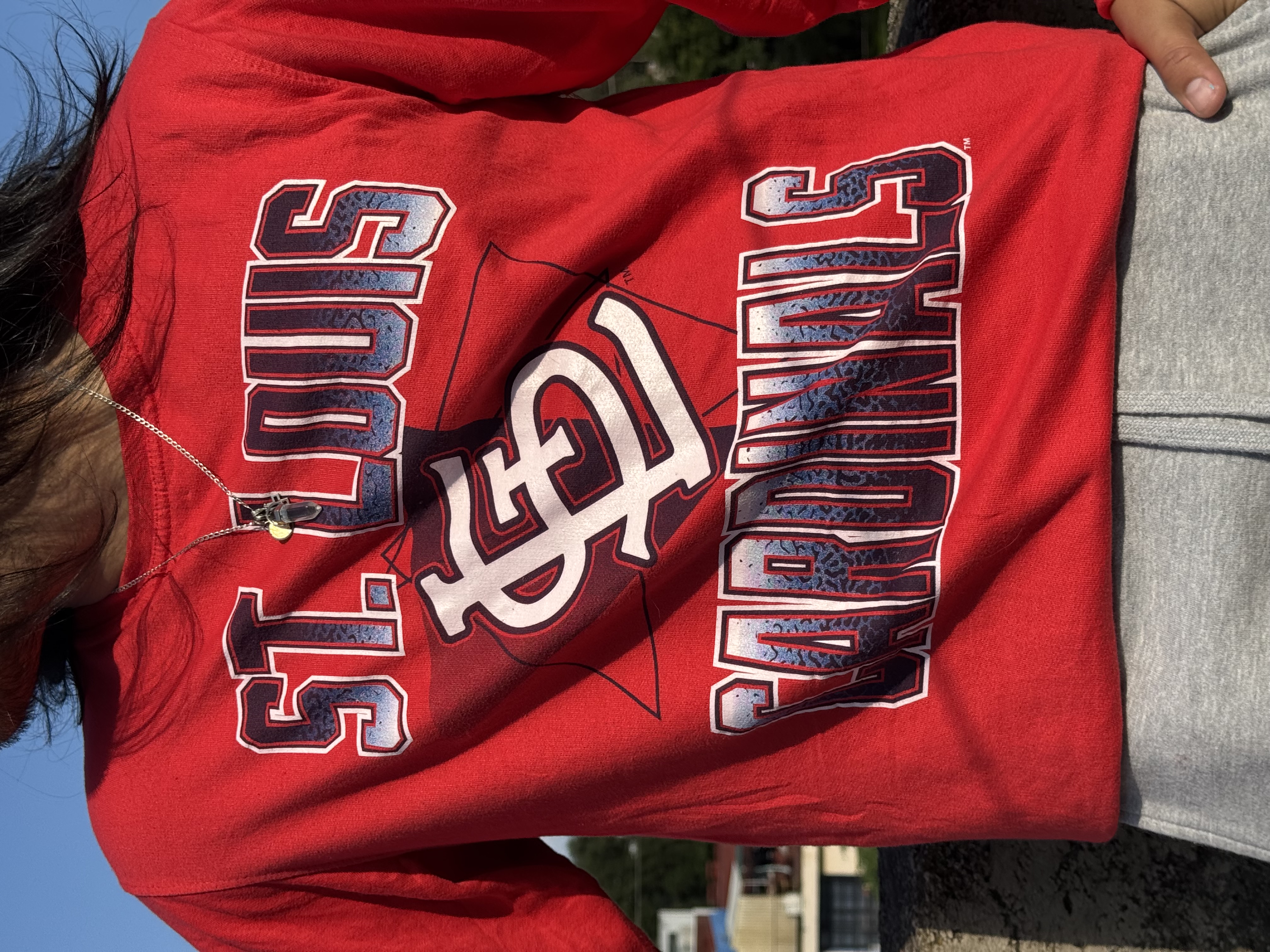 CREWNECK ST LOUIS CARDINALS