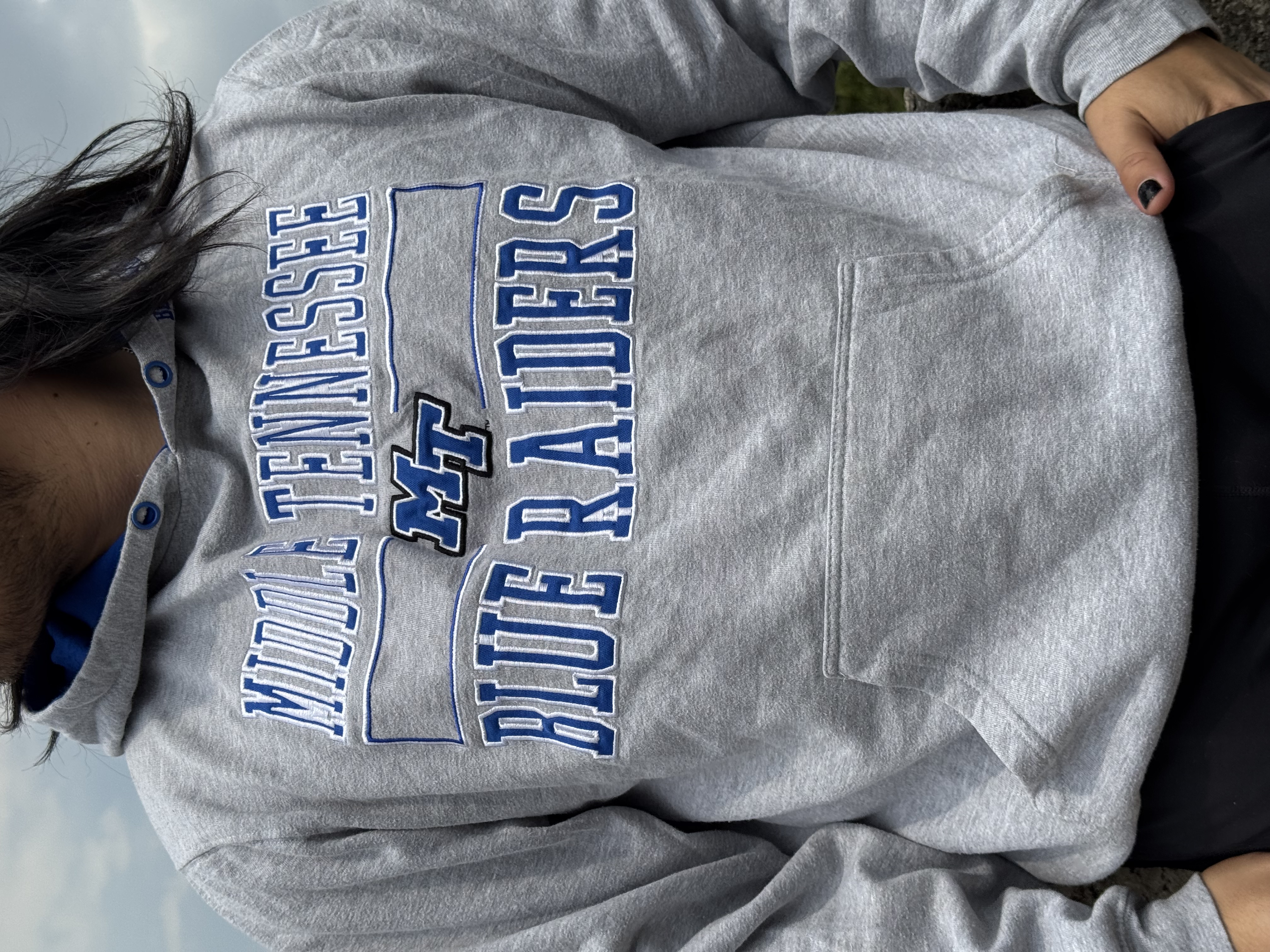 SUDADERA BLUE RAIDERS