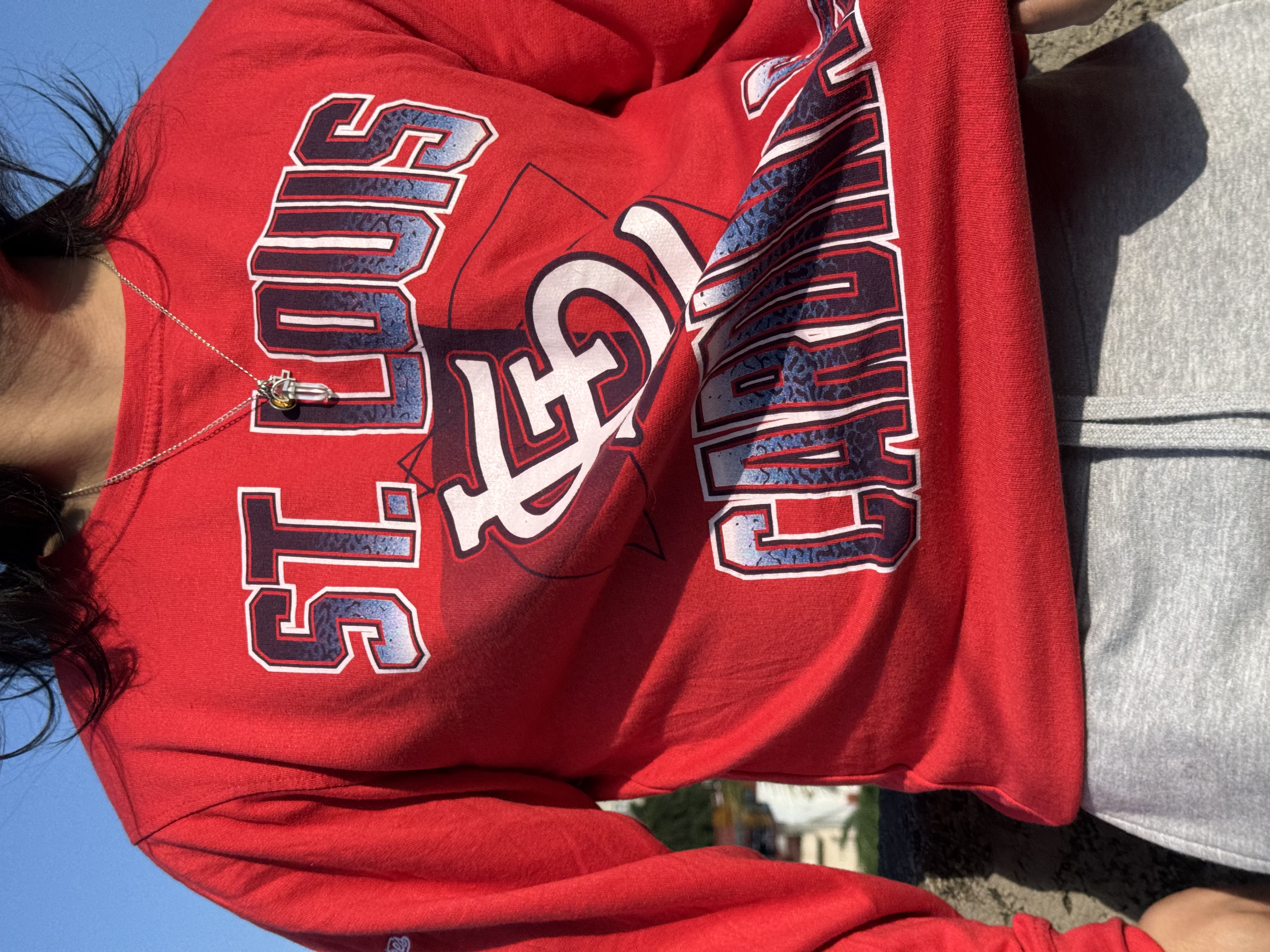CREWNECK ST LOUIS CARDINALS