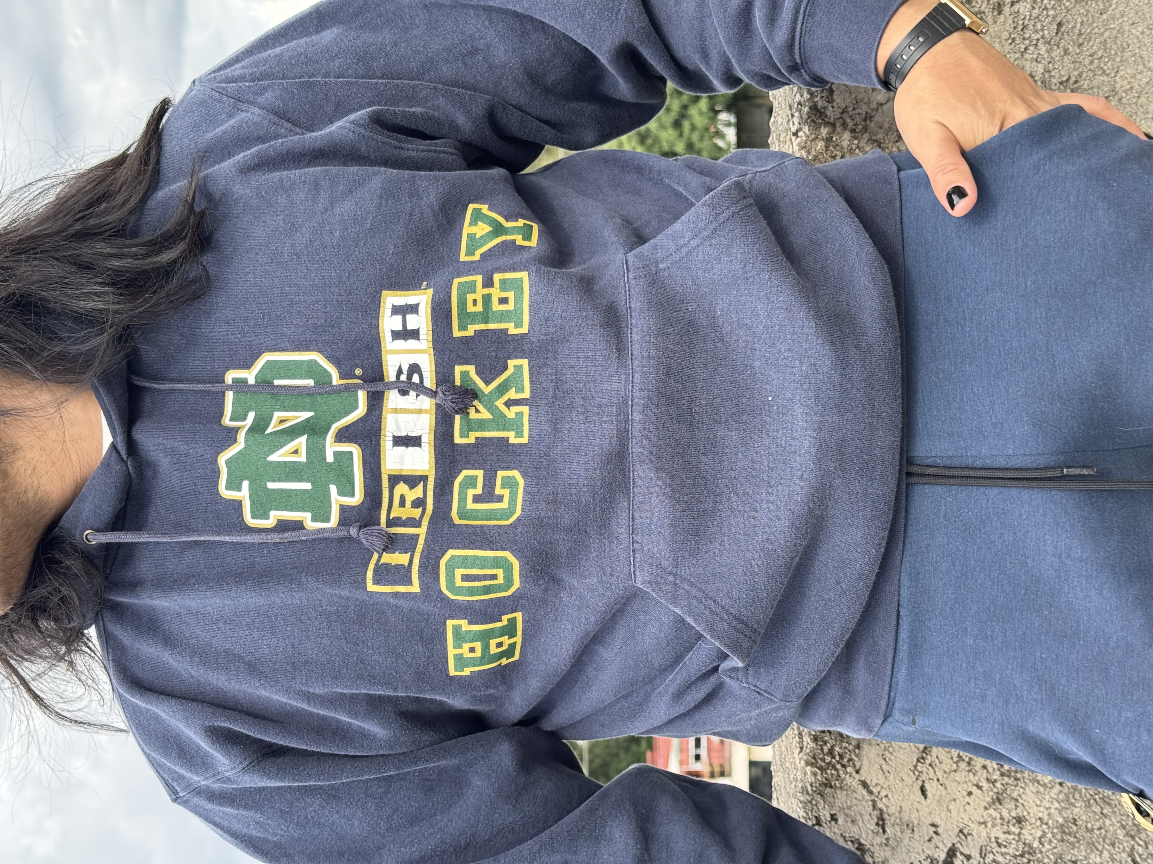 SUDADERA NOTRE DAME HOCKEY