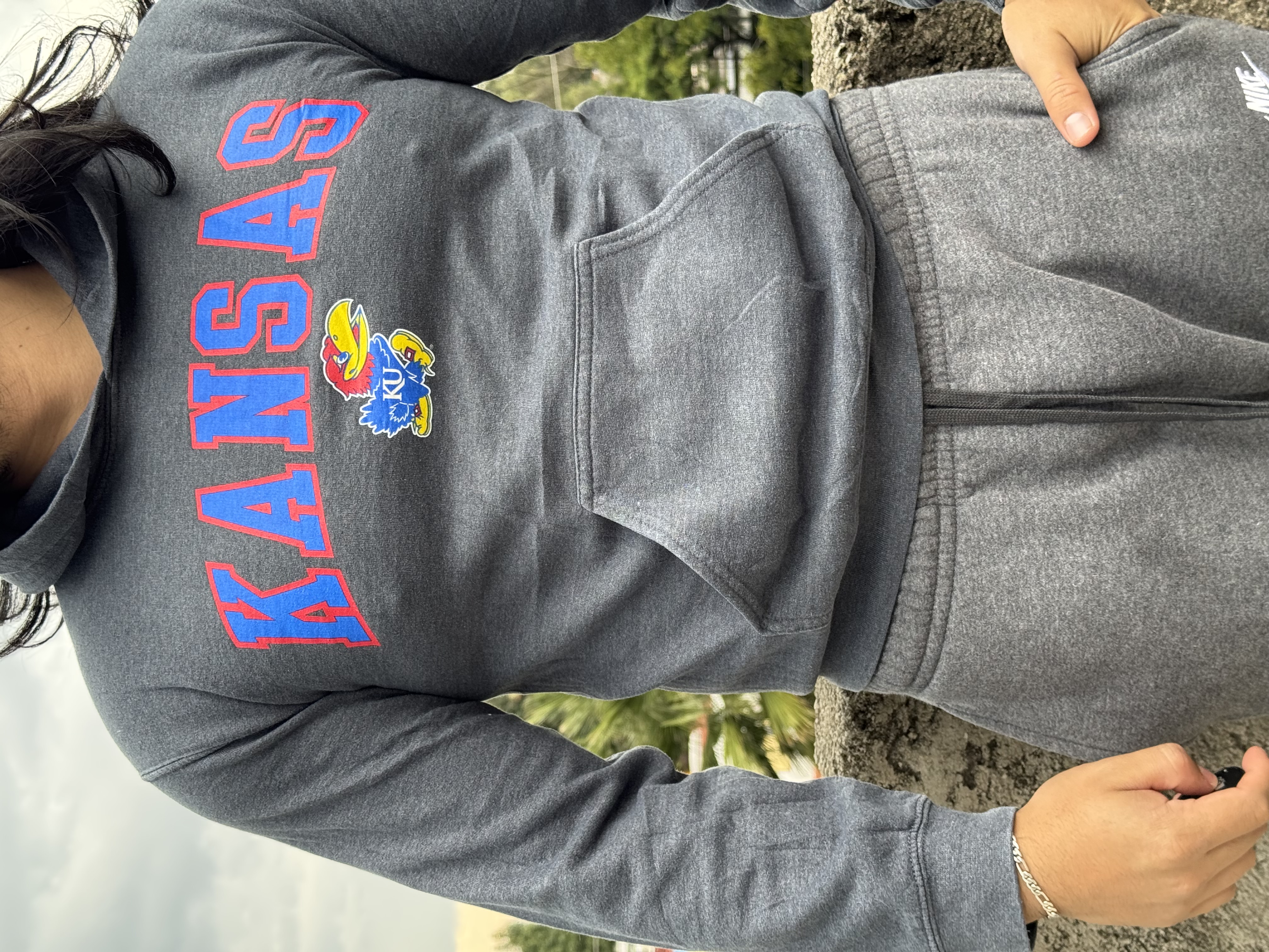 SUDADERA KANSAS JAYHAWKS