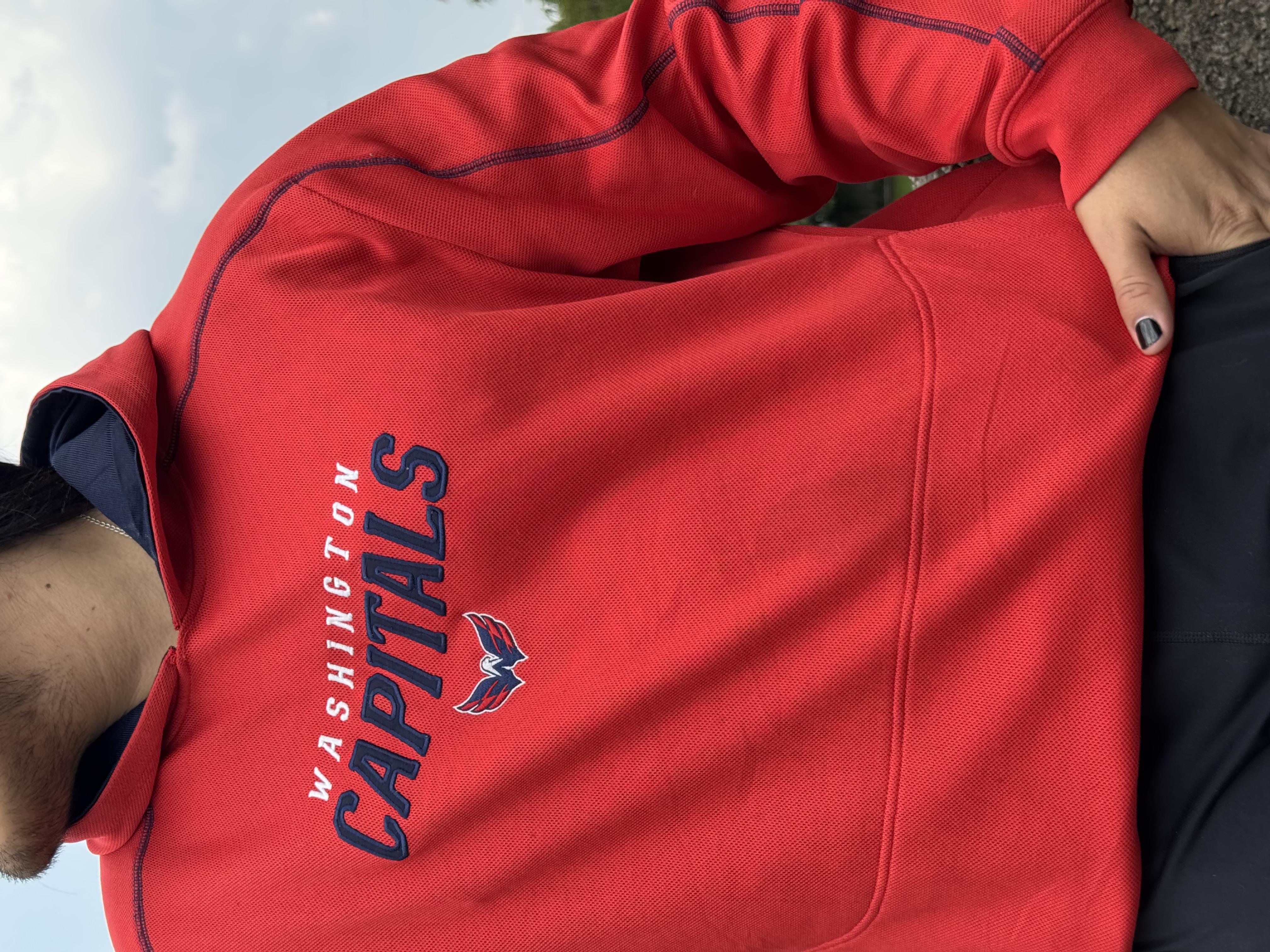 SUDADERA WASHINGTON CAPITALS