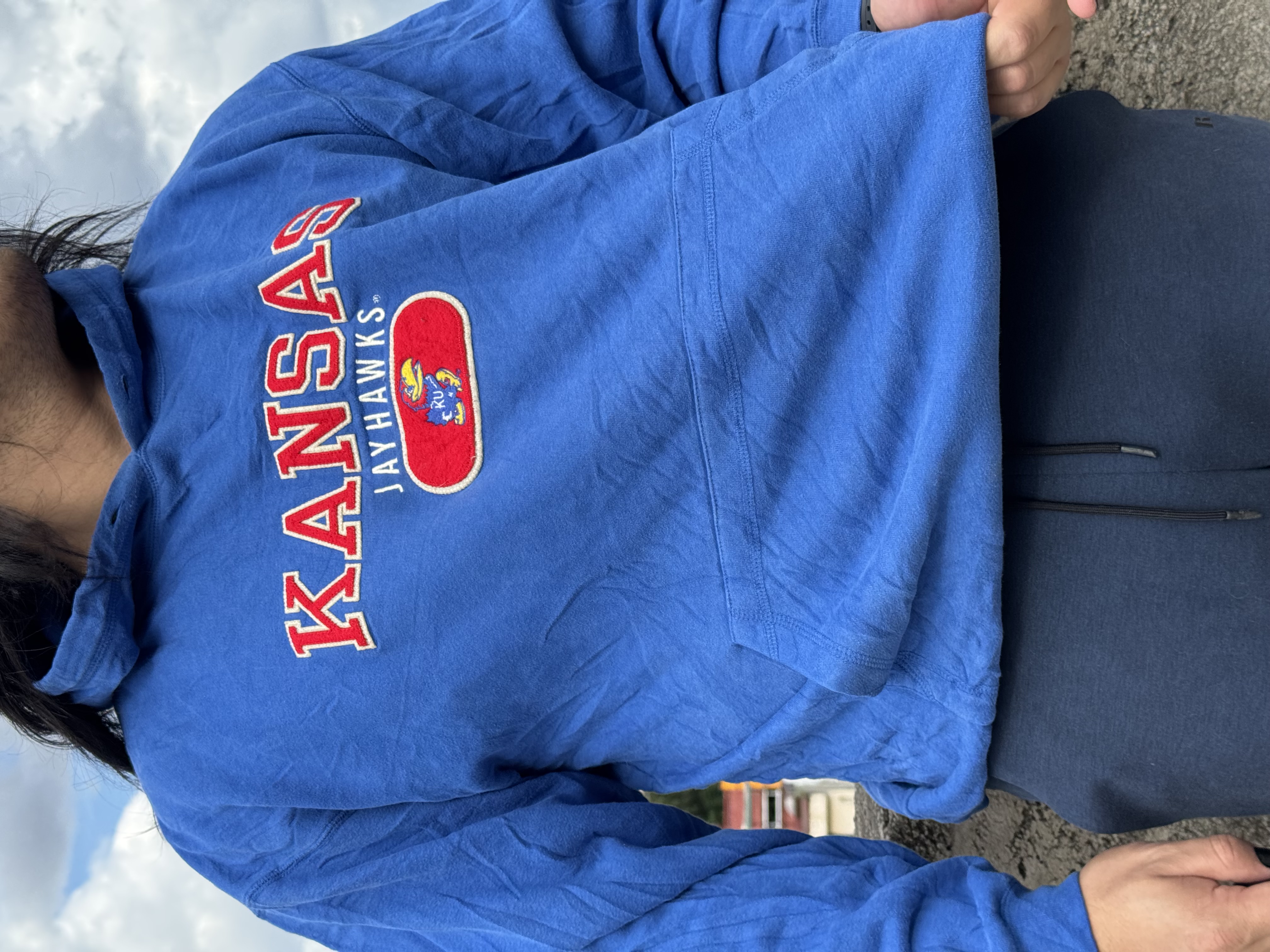 SUDADERA KANSAS JAYHAWKS