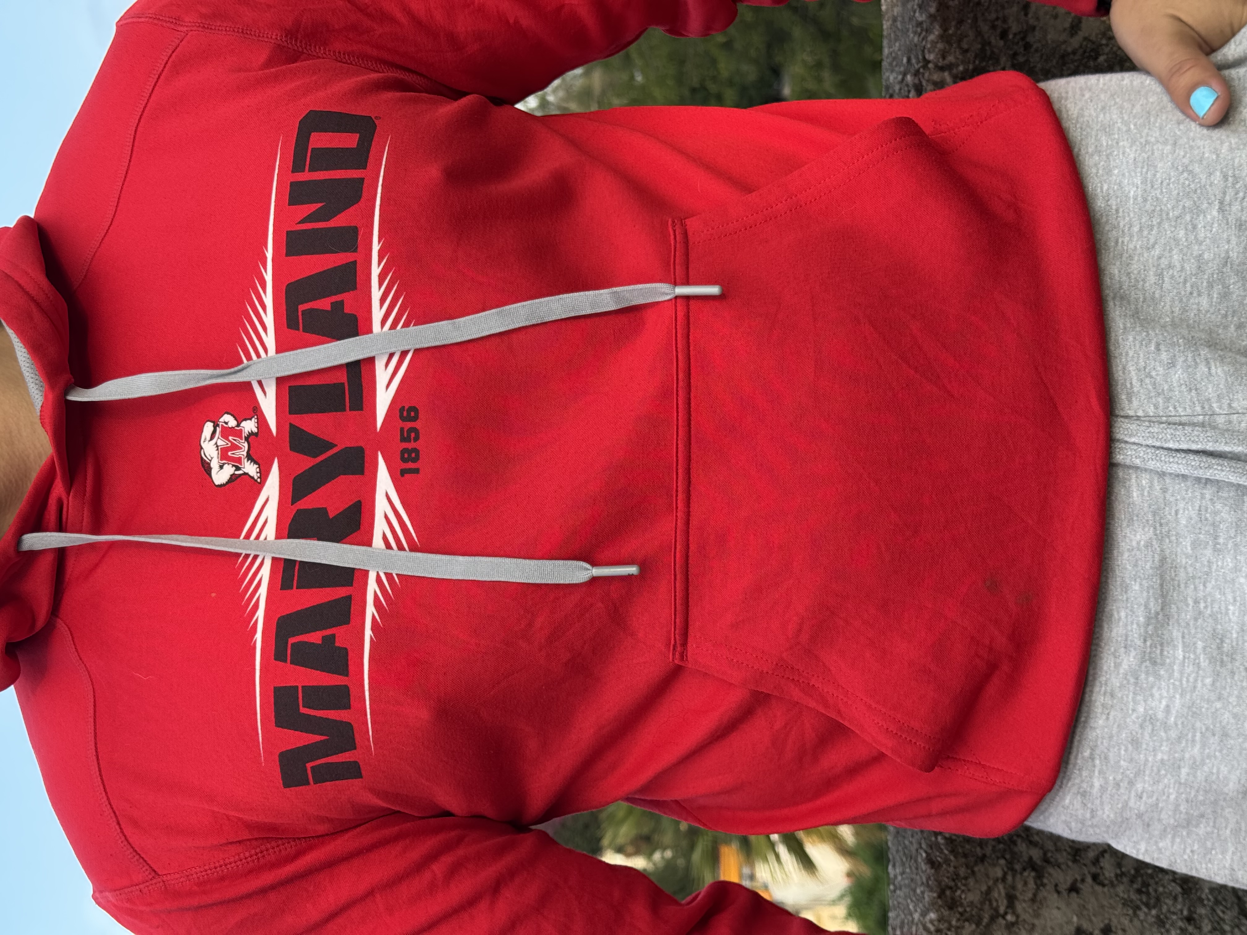 SUDADERA MARYLAND TERPS