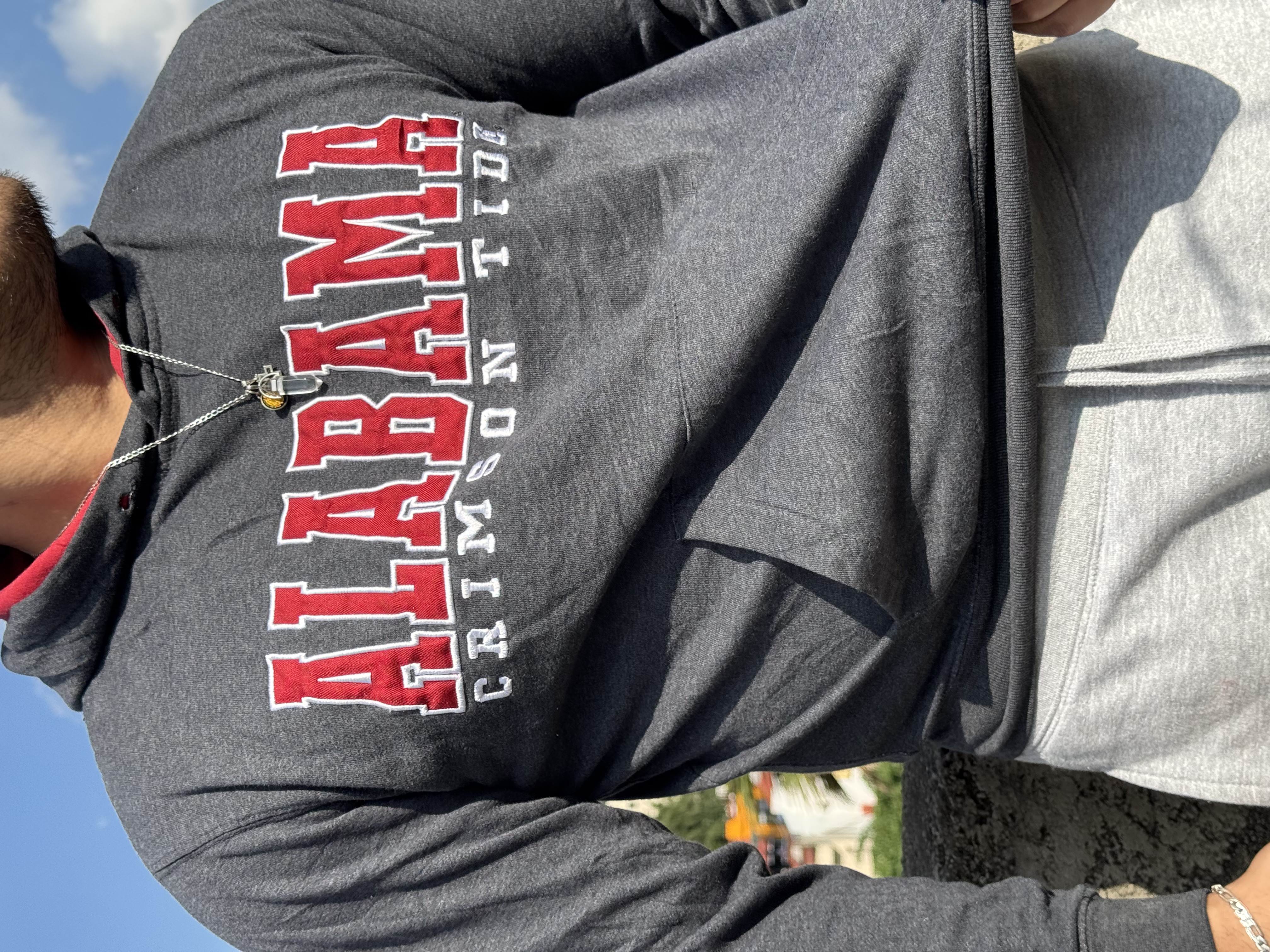 SUDADERA ALABAMA CRIMSON