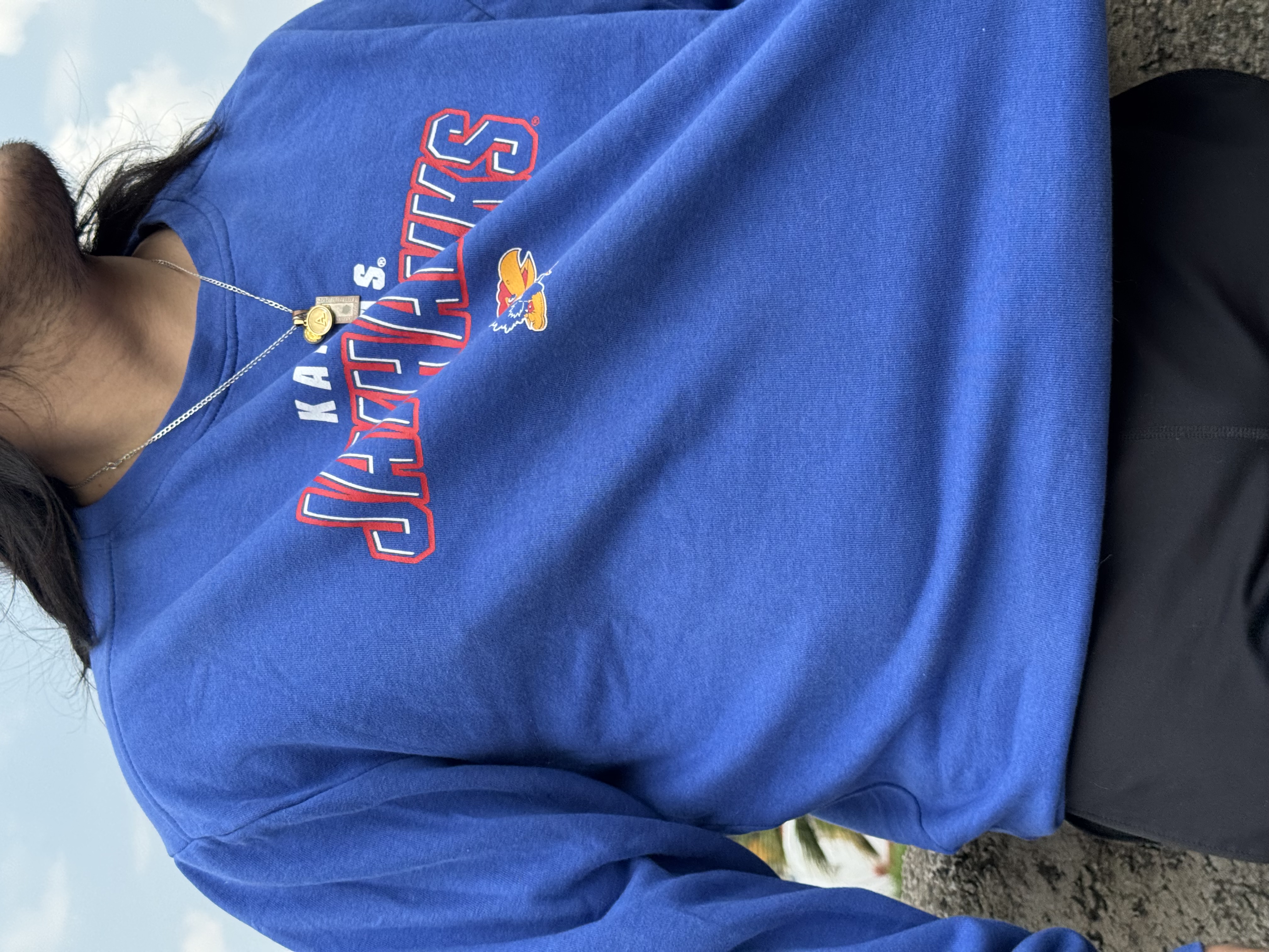 CREWNECK KANSAS JAYHAWKS