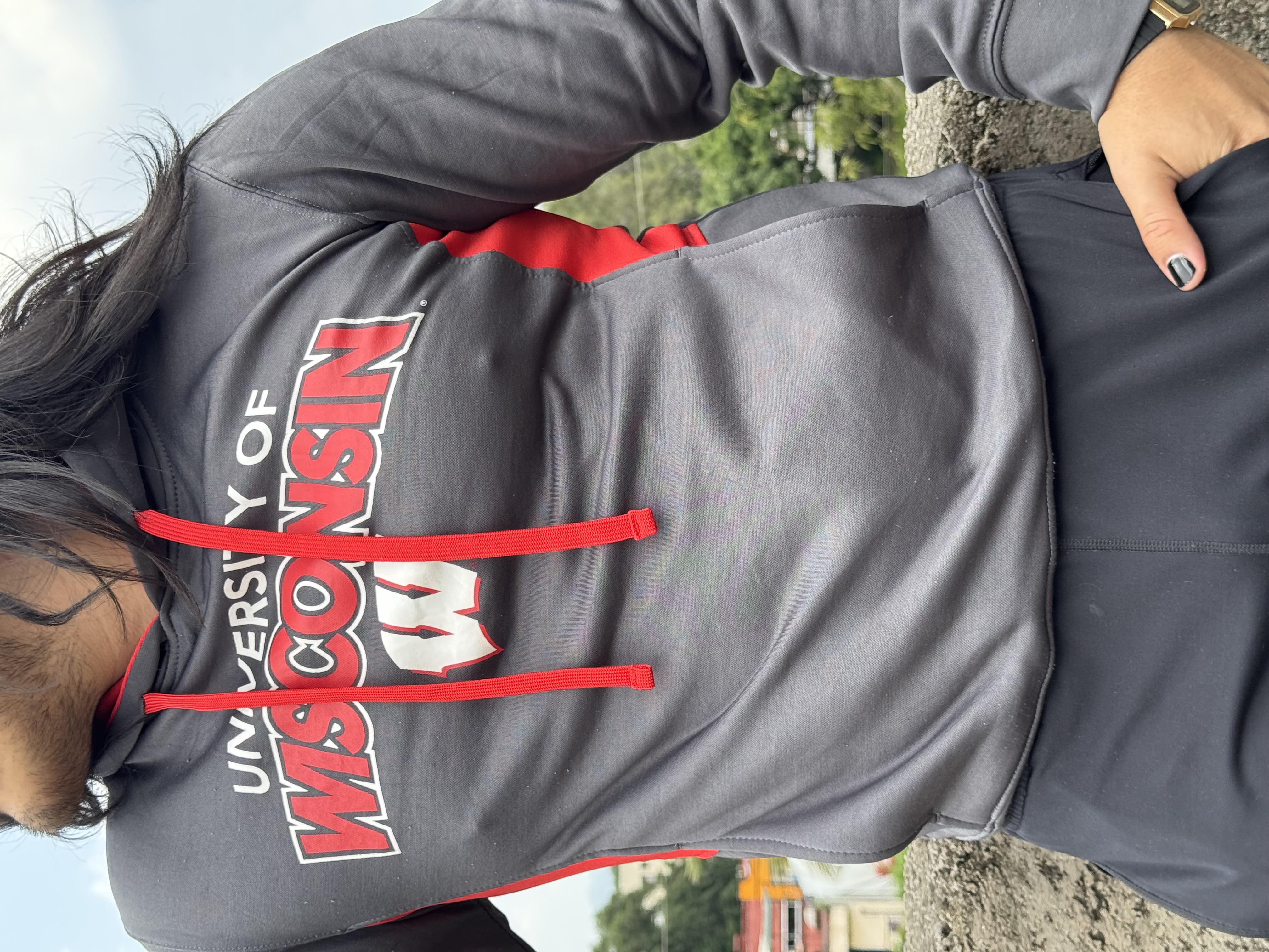 SUDADERA WISCONSIN BADGERS