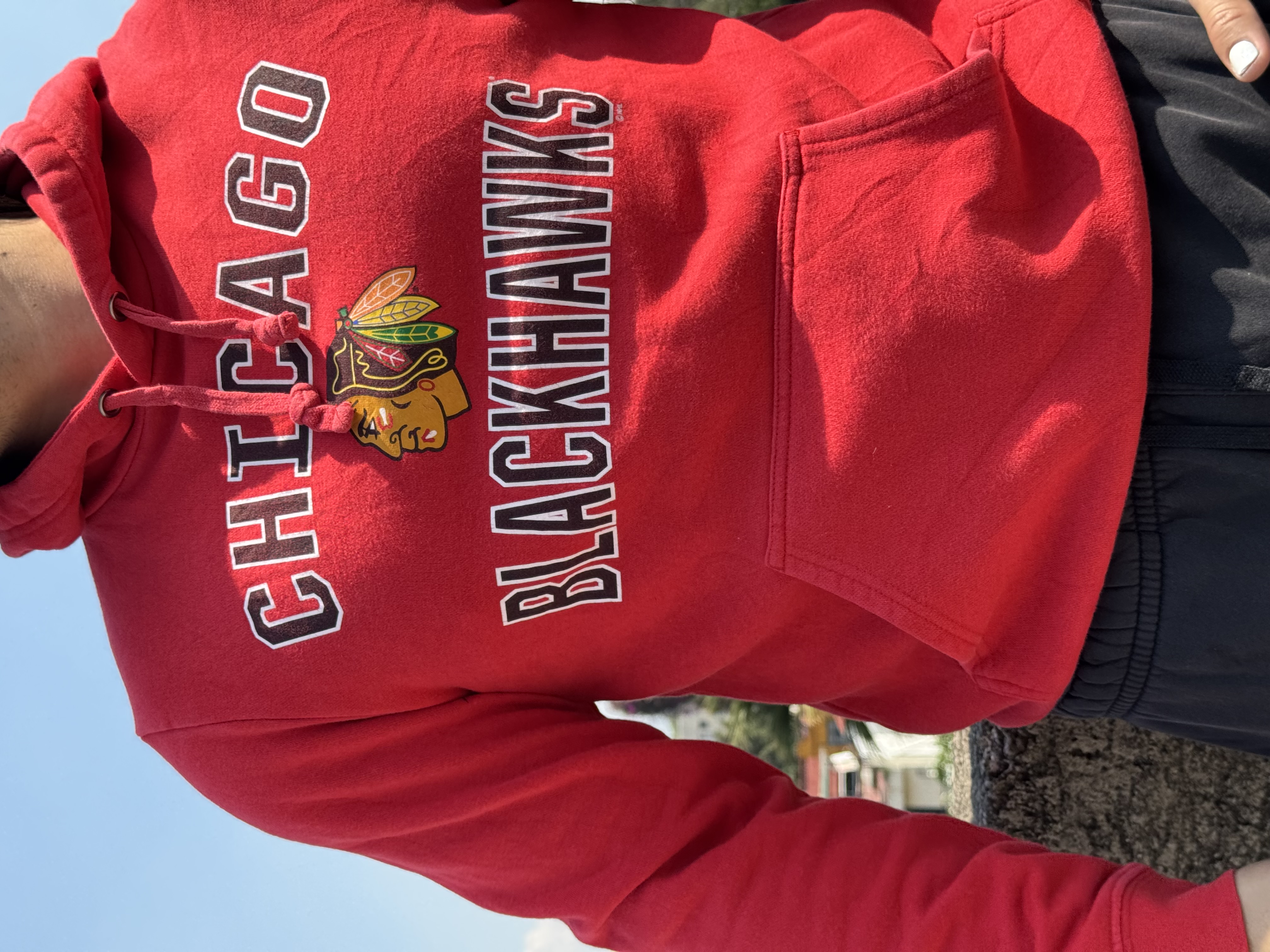 SUDADERA CHICAGO BLACK HAWKS