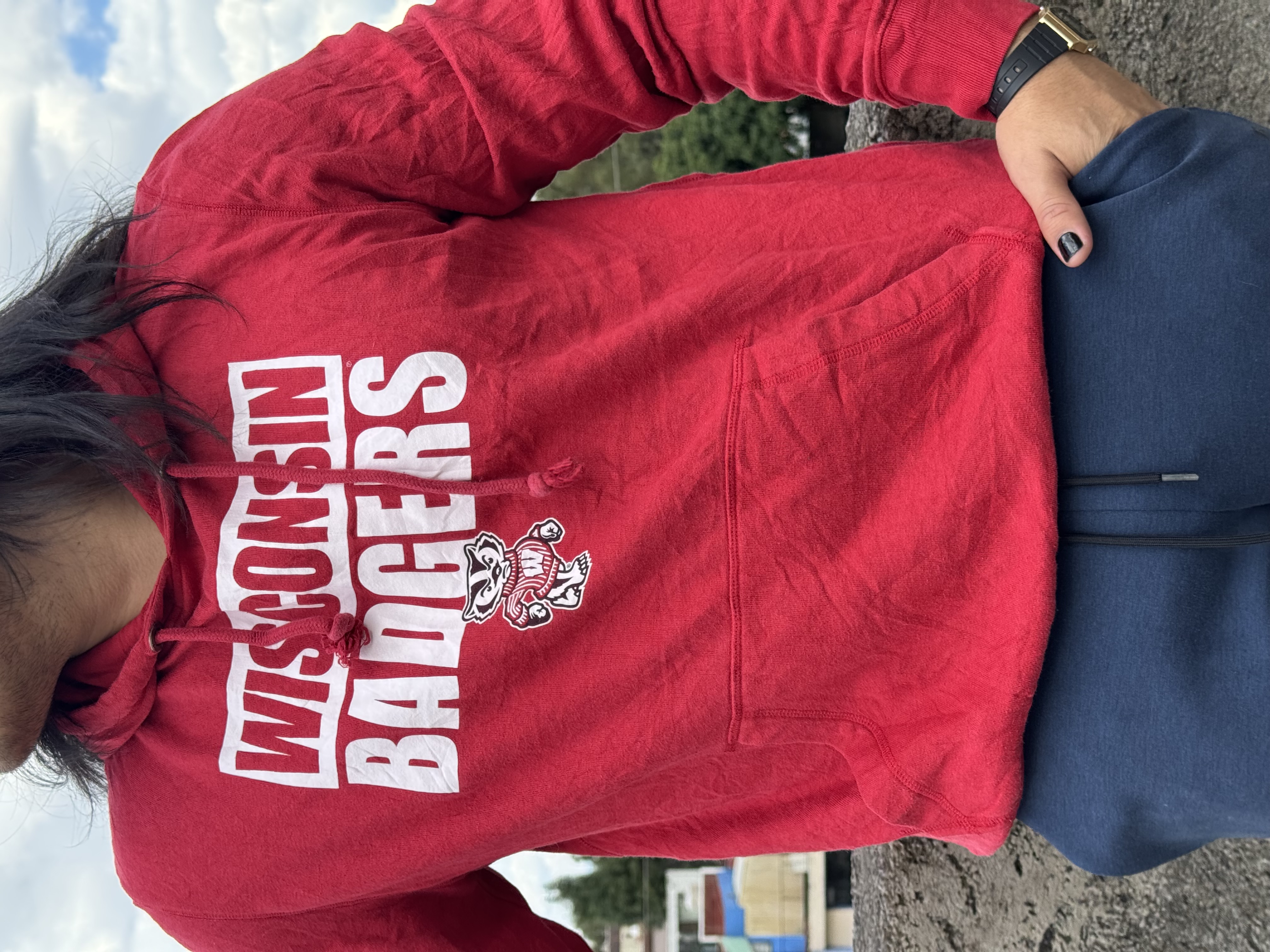SUDADERA WISCONSIN BADGERS