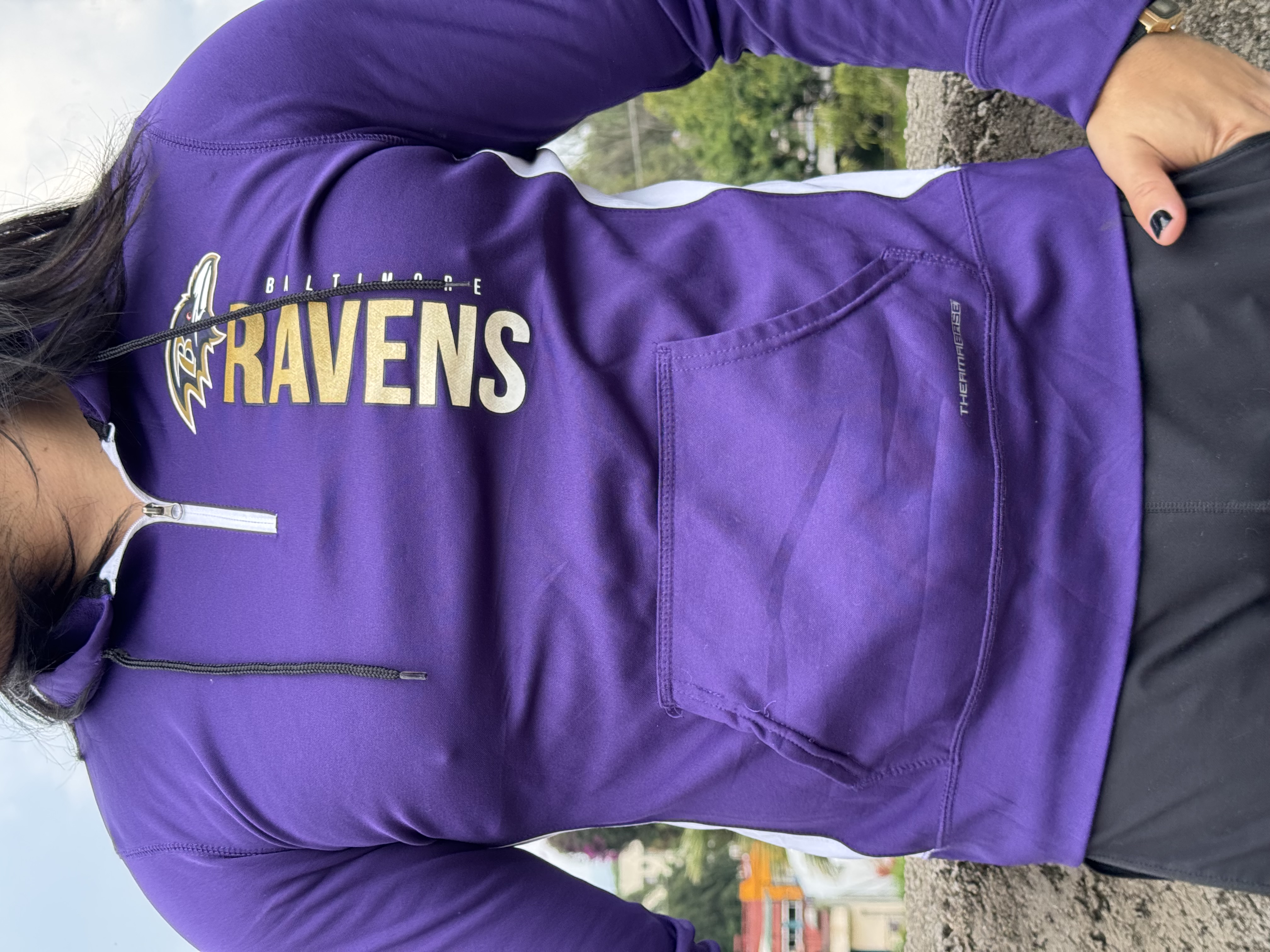 SUDADERA RAVENS 