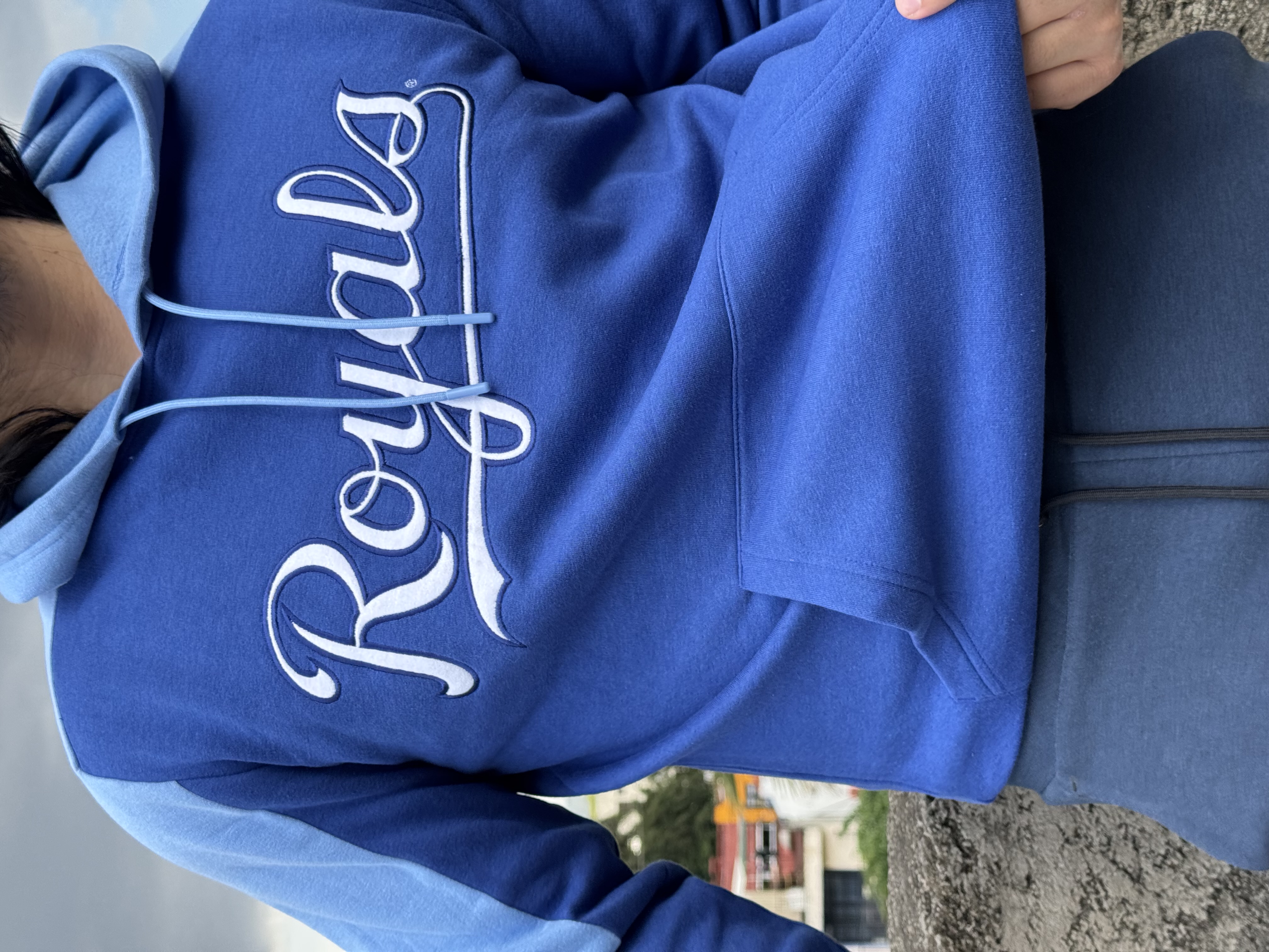 SUDADERA KC ROYALS