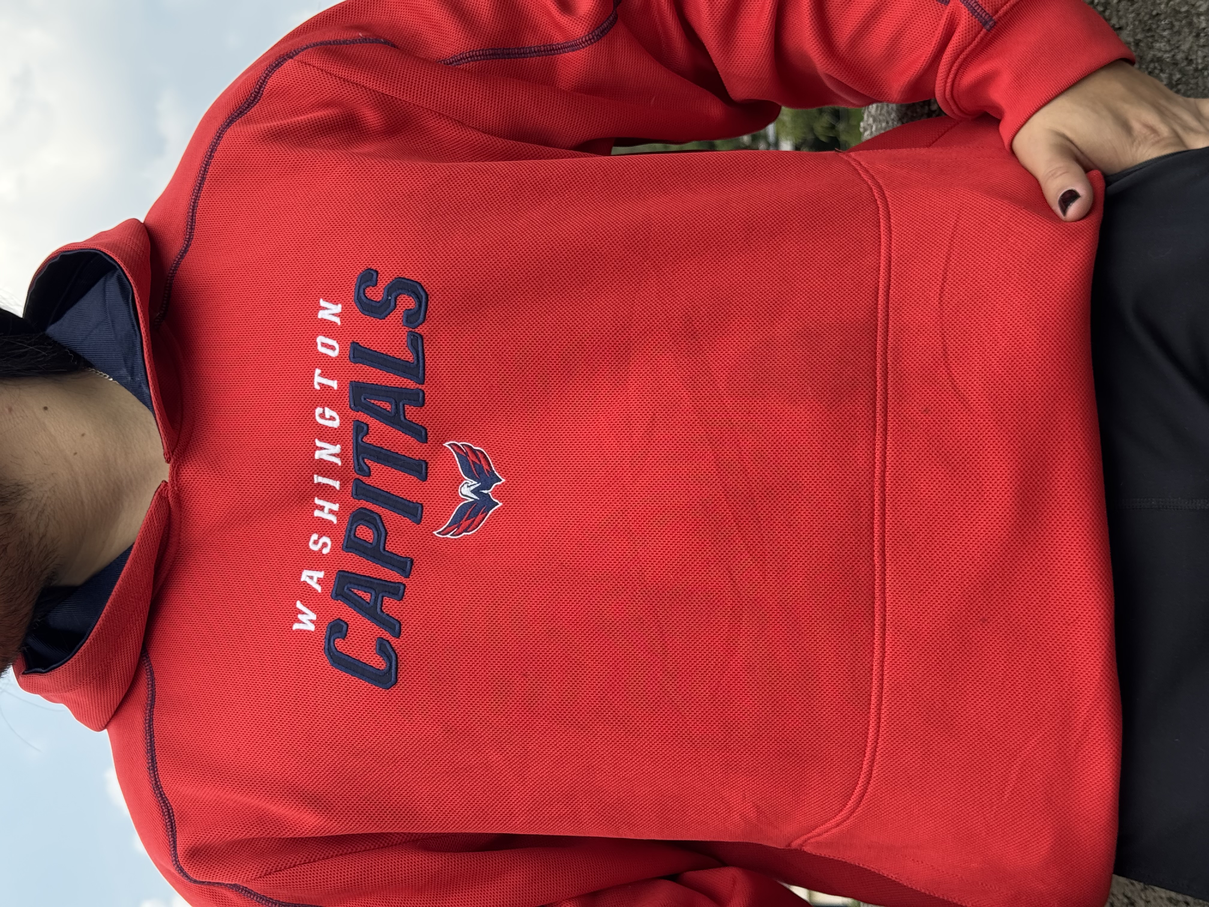 SUDADERA WASHINGTON CAPITALS