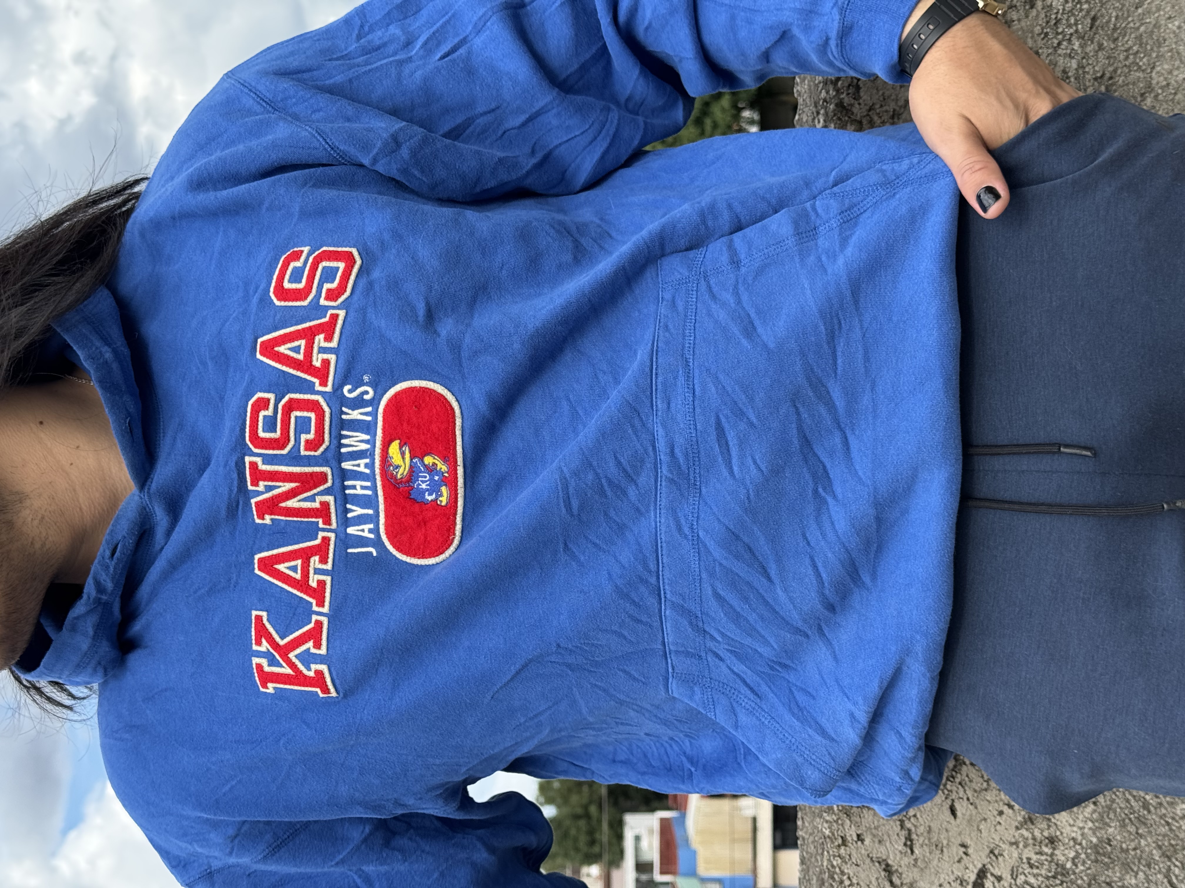 SUDADERA KANSAS JAYHAWKS
