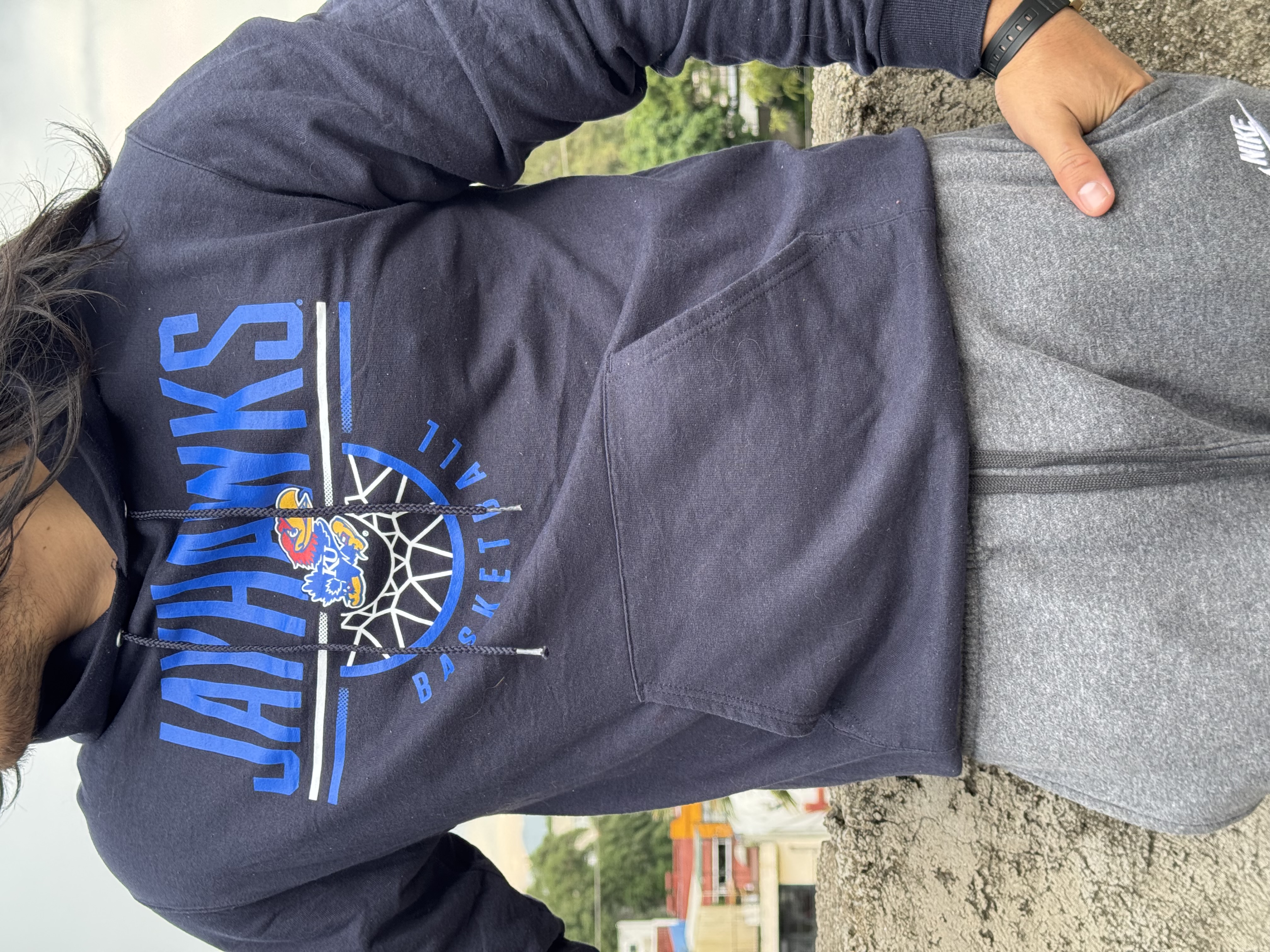 SUDADERA KANSAS JAYHAWKS