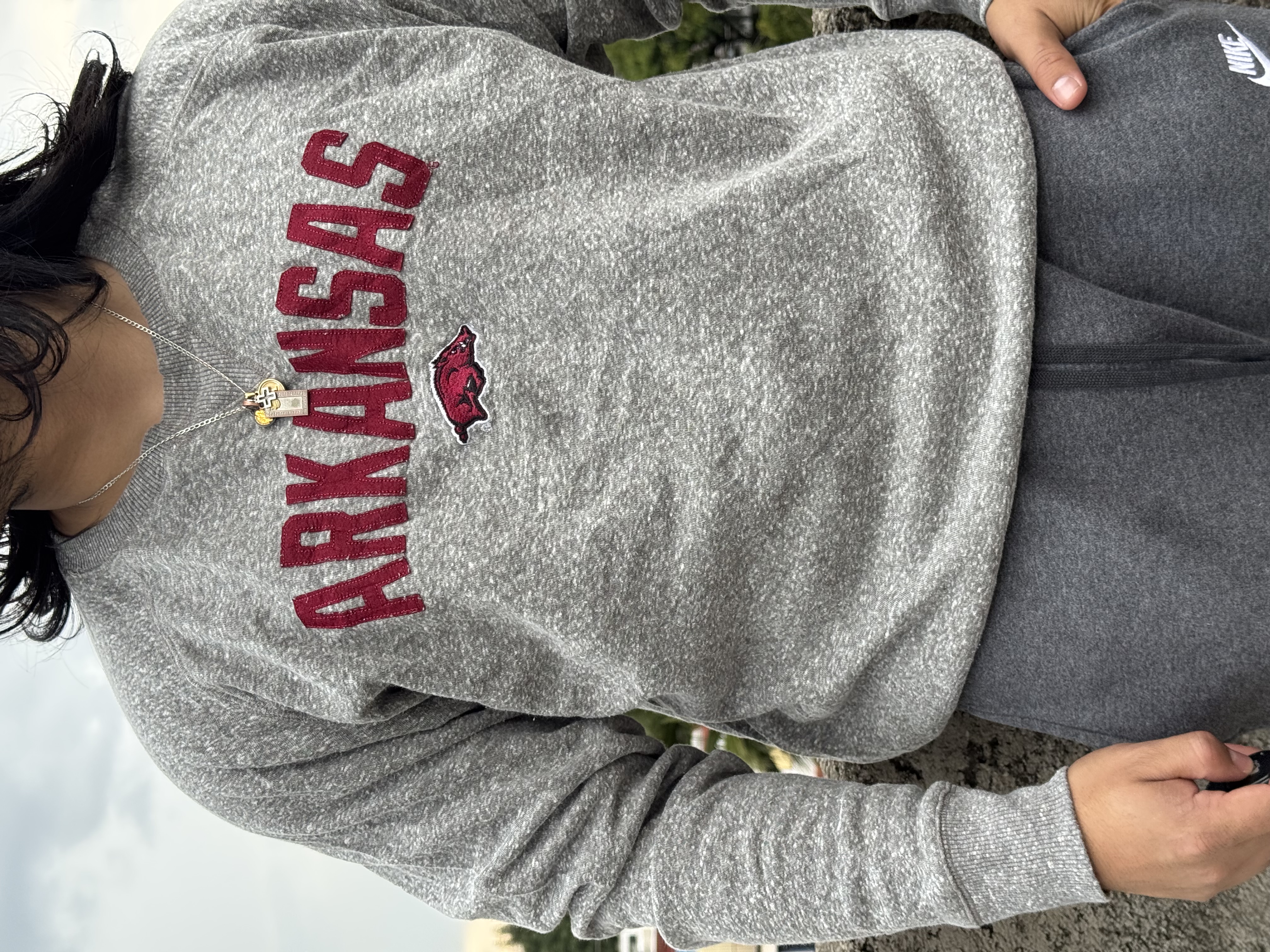 CREWNECK ARKANSAS RAZORBACKS