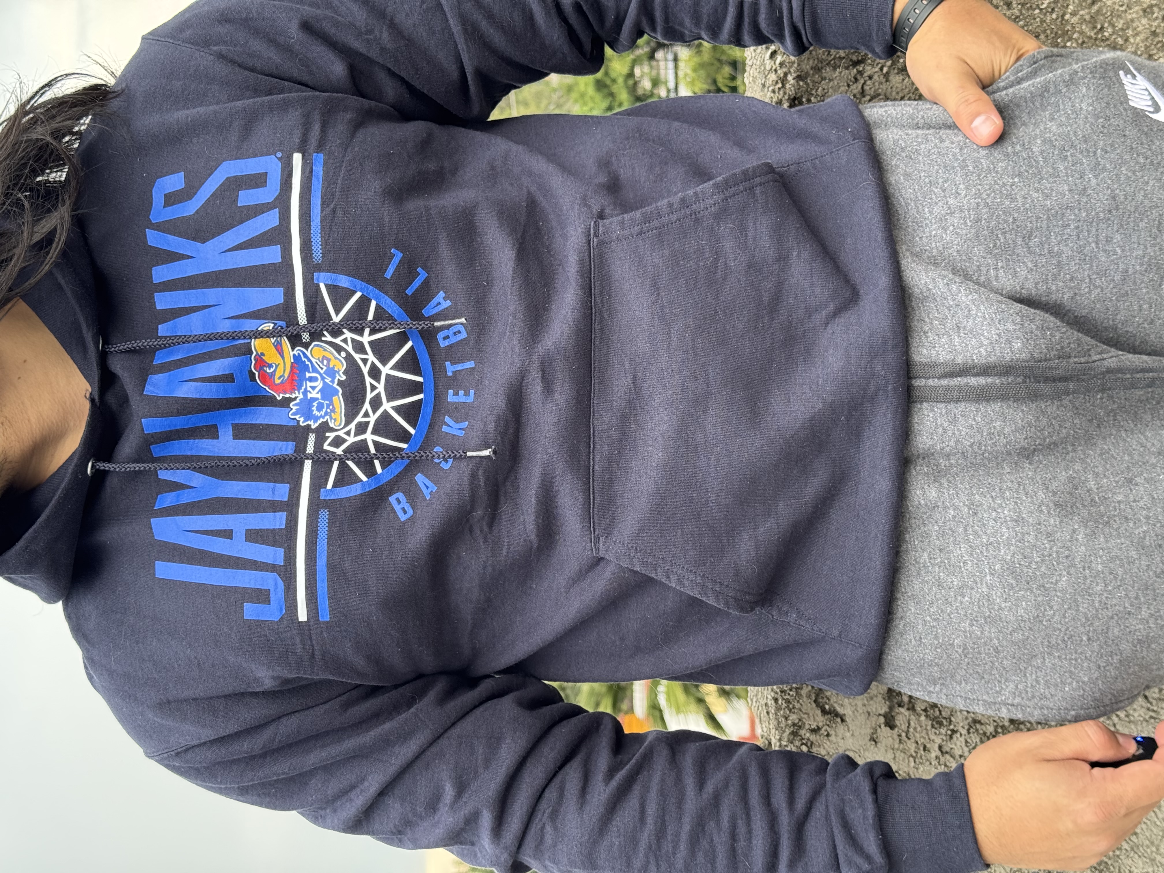 SUDADERA KANSAS JAYHAWKS