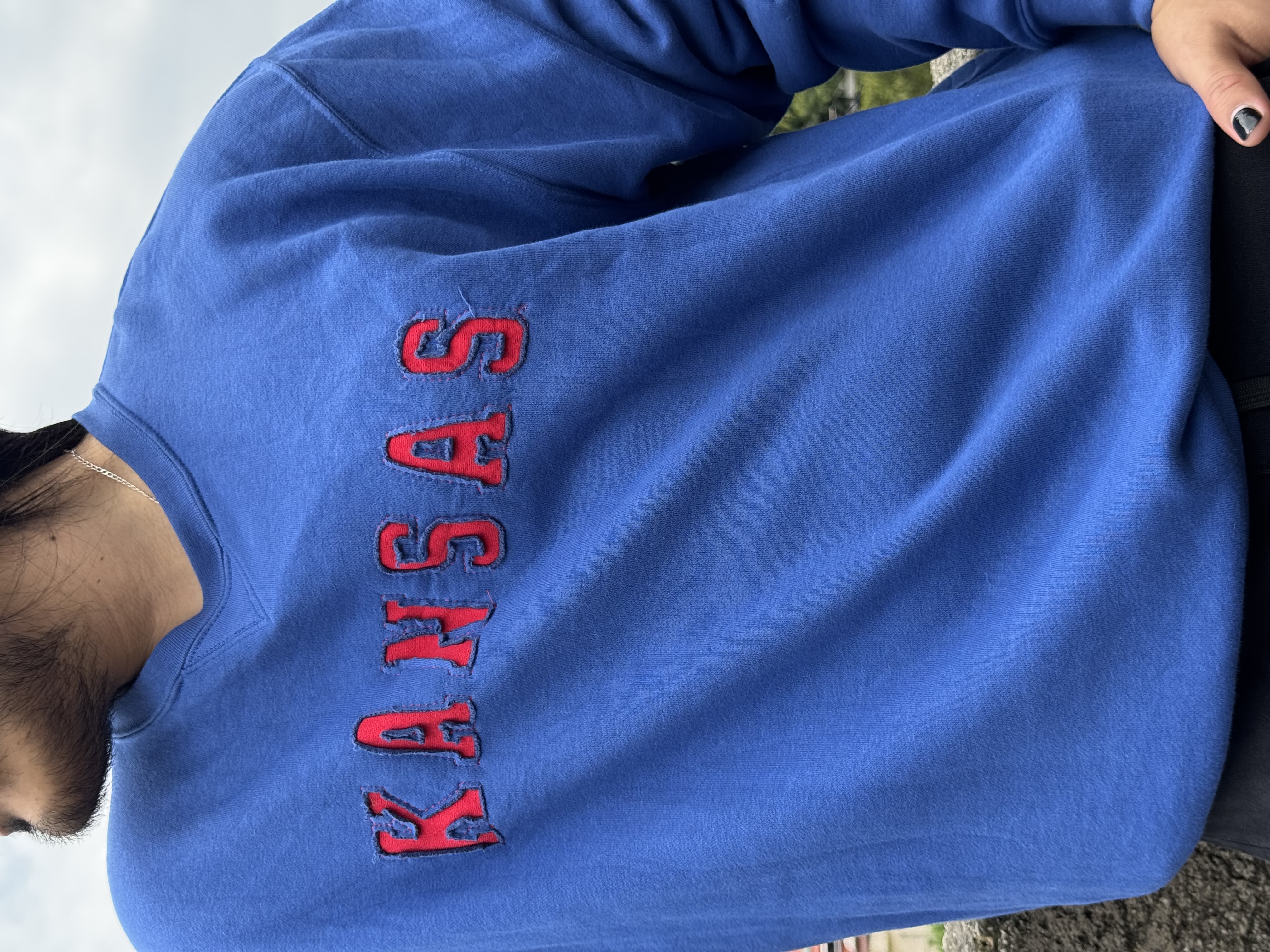 CREWNECK KANSAS JAYHAWKS