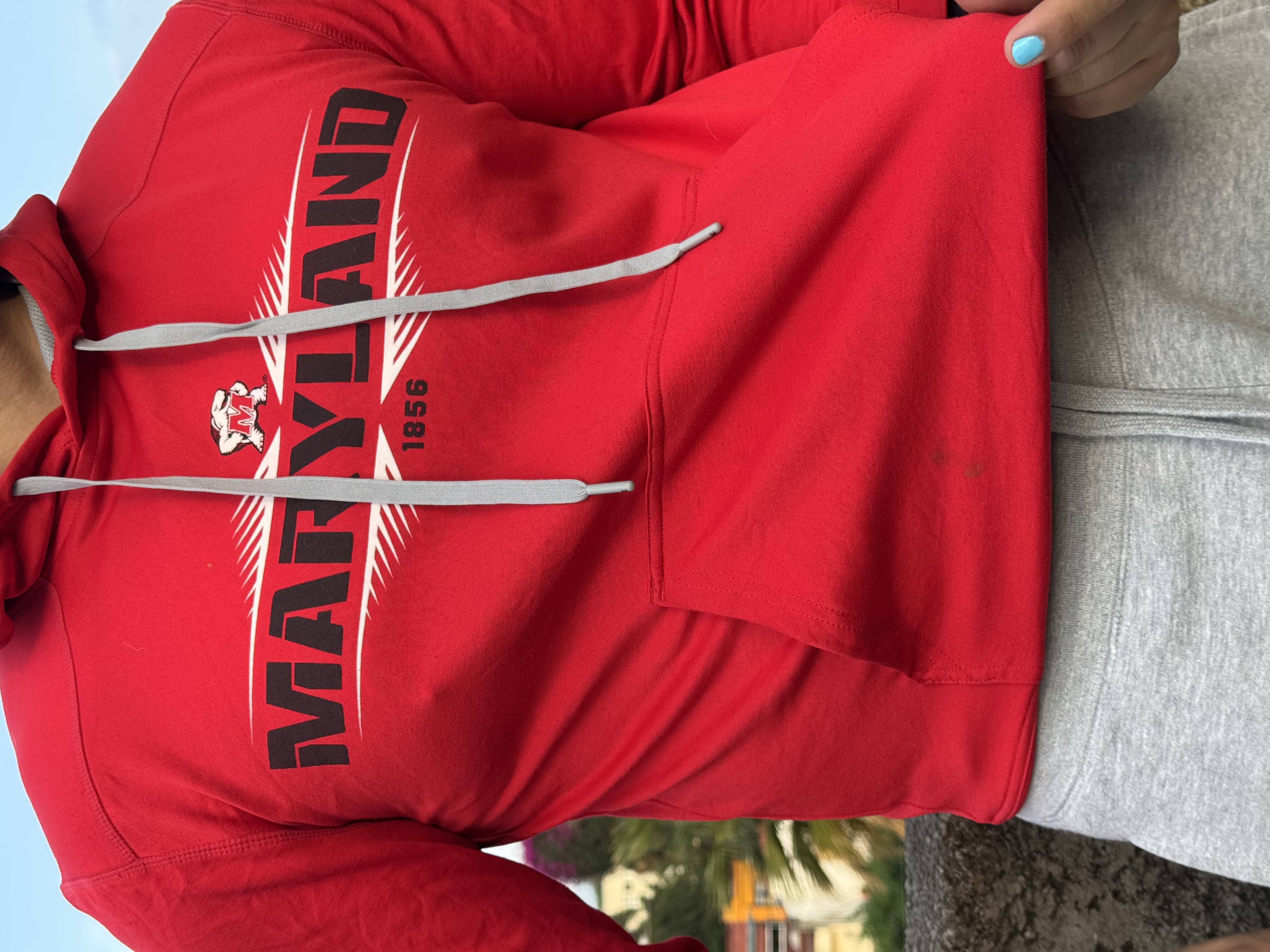 SUDADERA MARYLAND TERPS