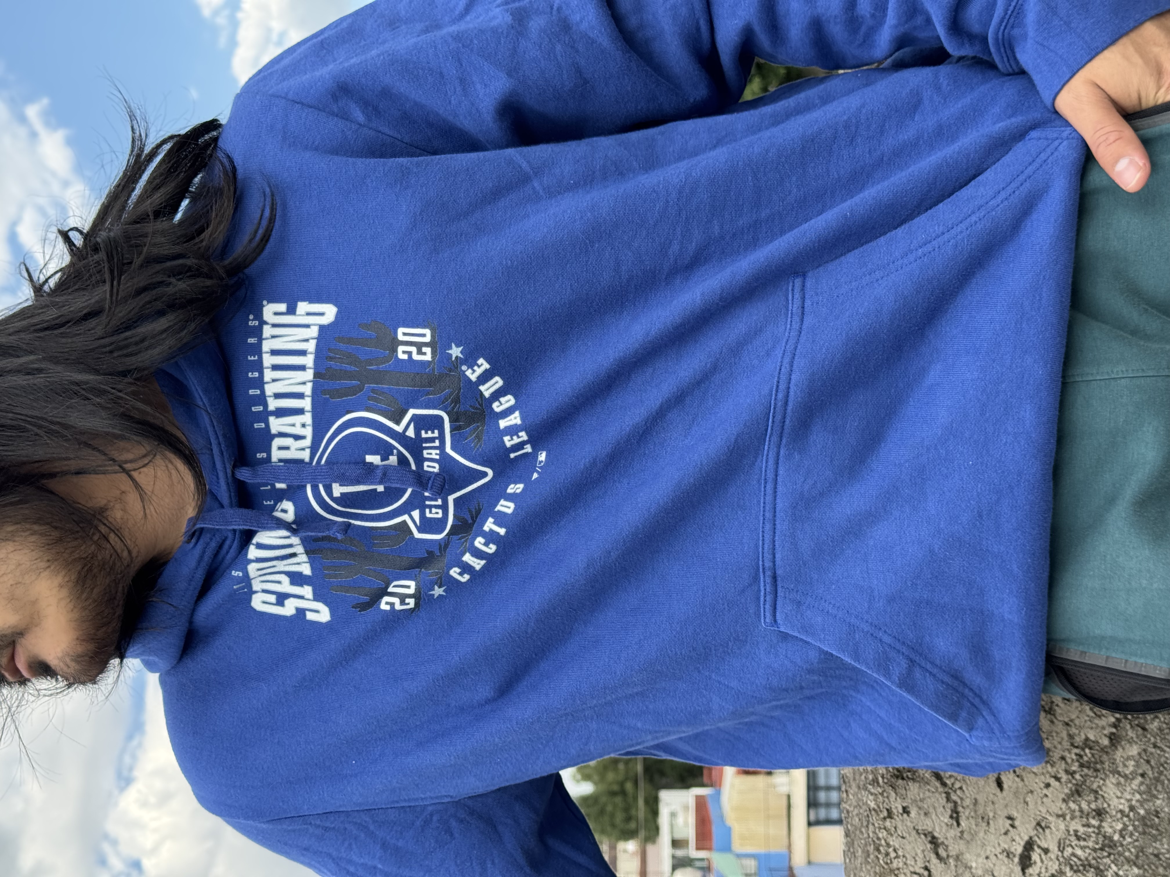 SUDADERA LA DODGERS