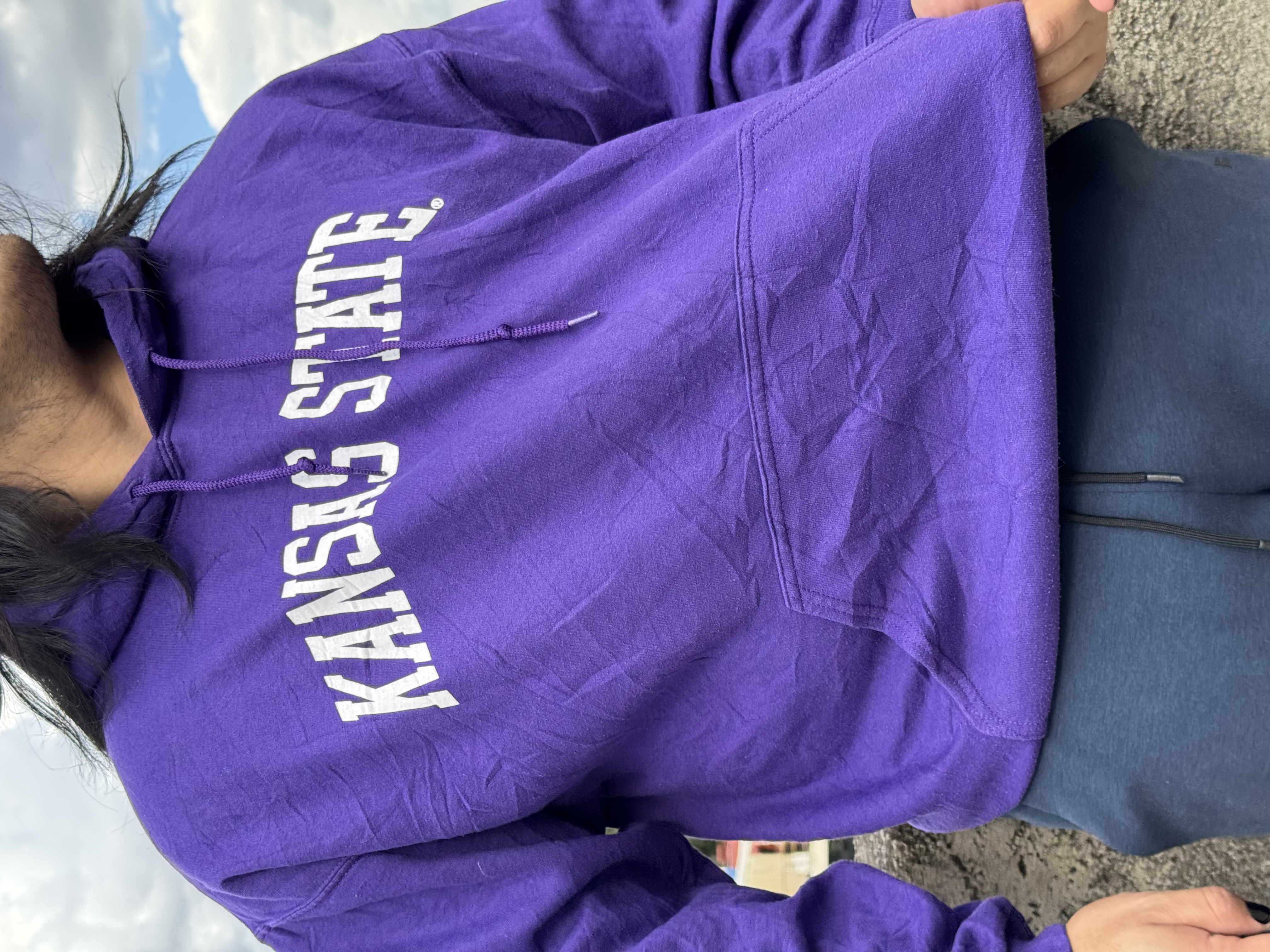 SUDADERA KANSAS STATE