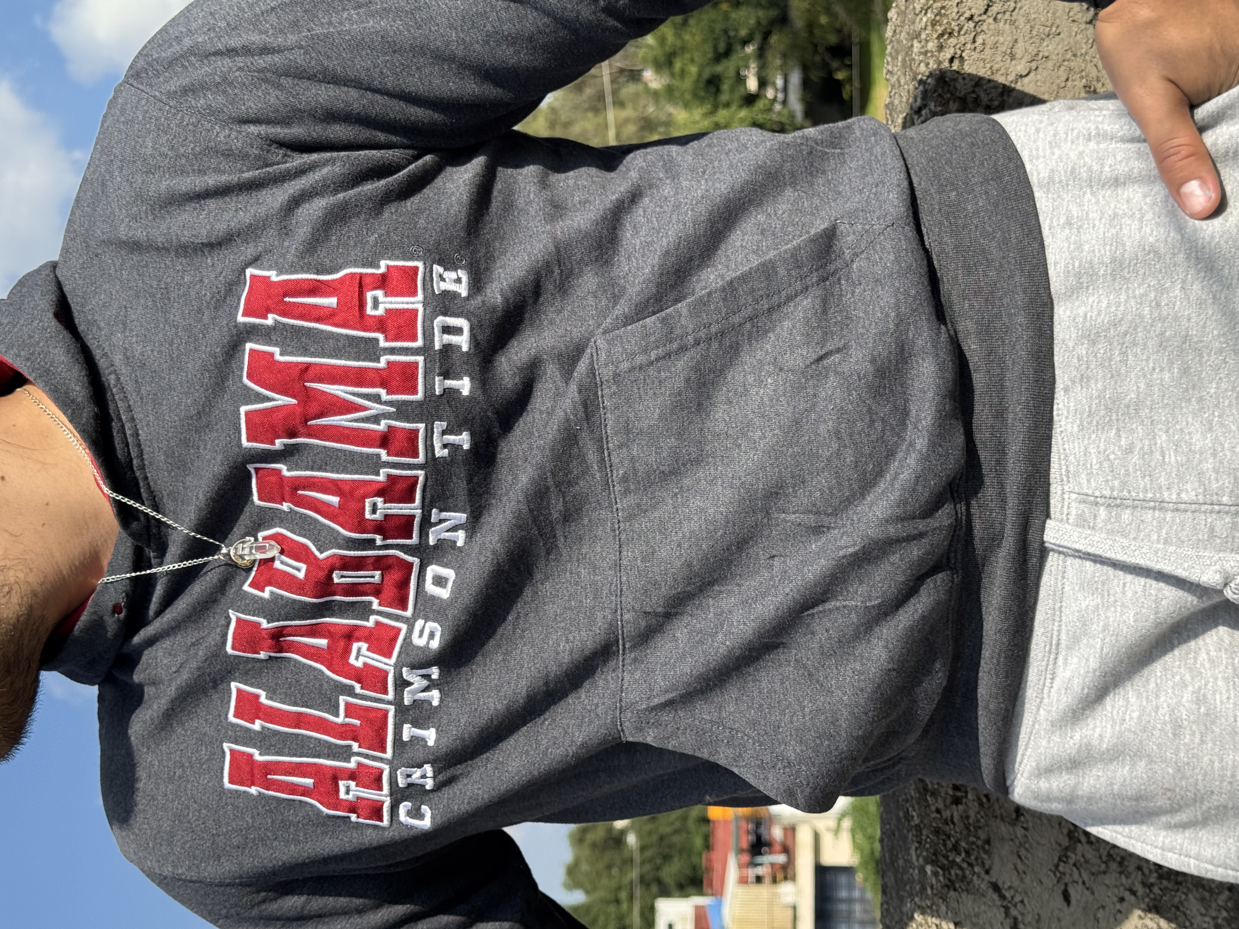 SUDADERA ALABAMA CRIMSON