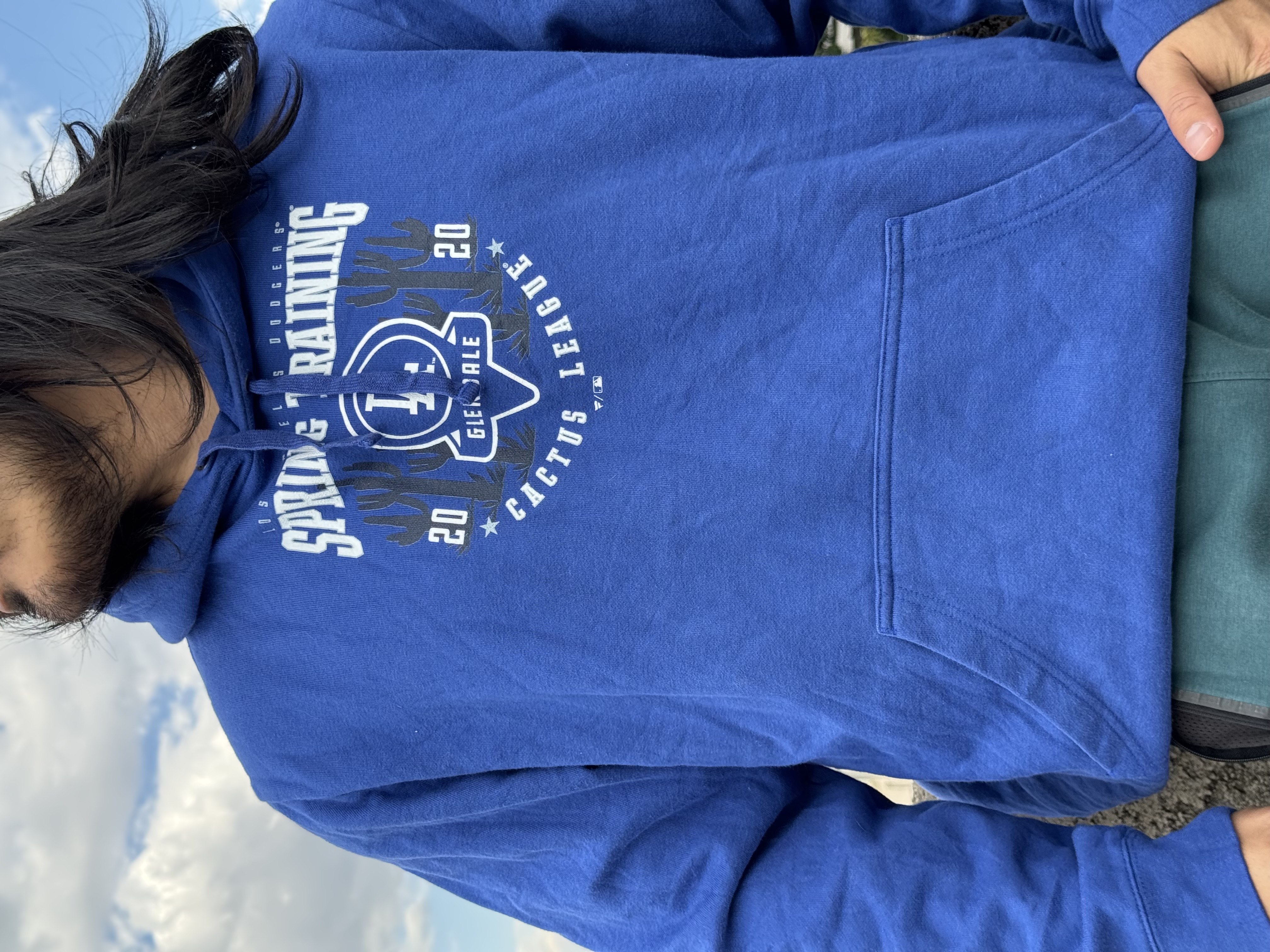 SUDADERA LA DODGERS