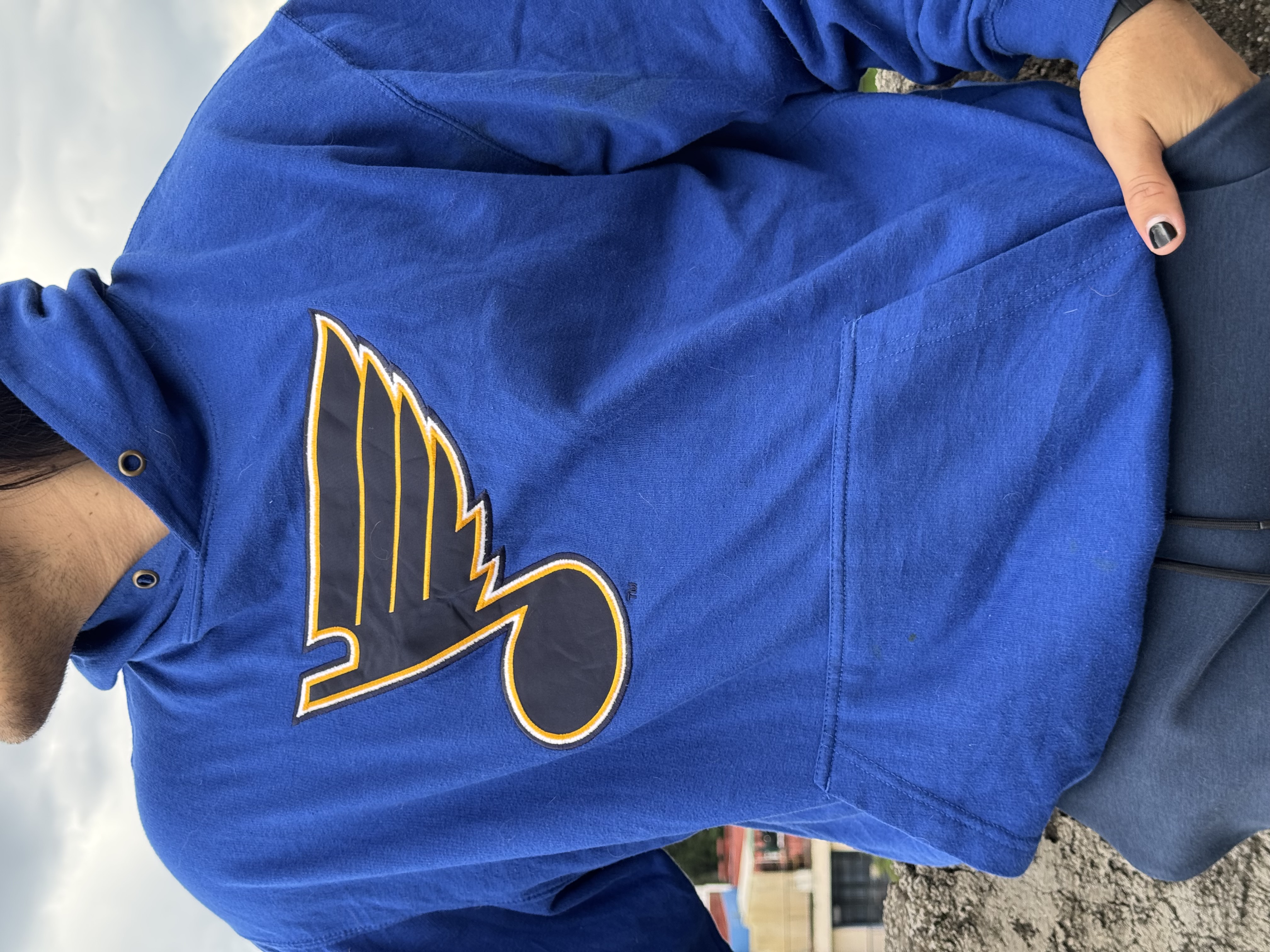 SUDADERA ST LOUIS BLUES