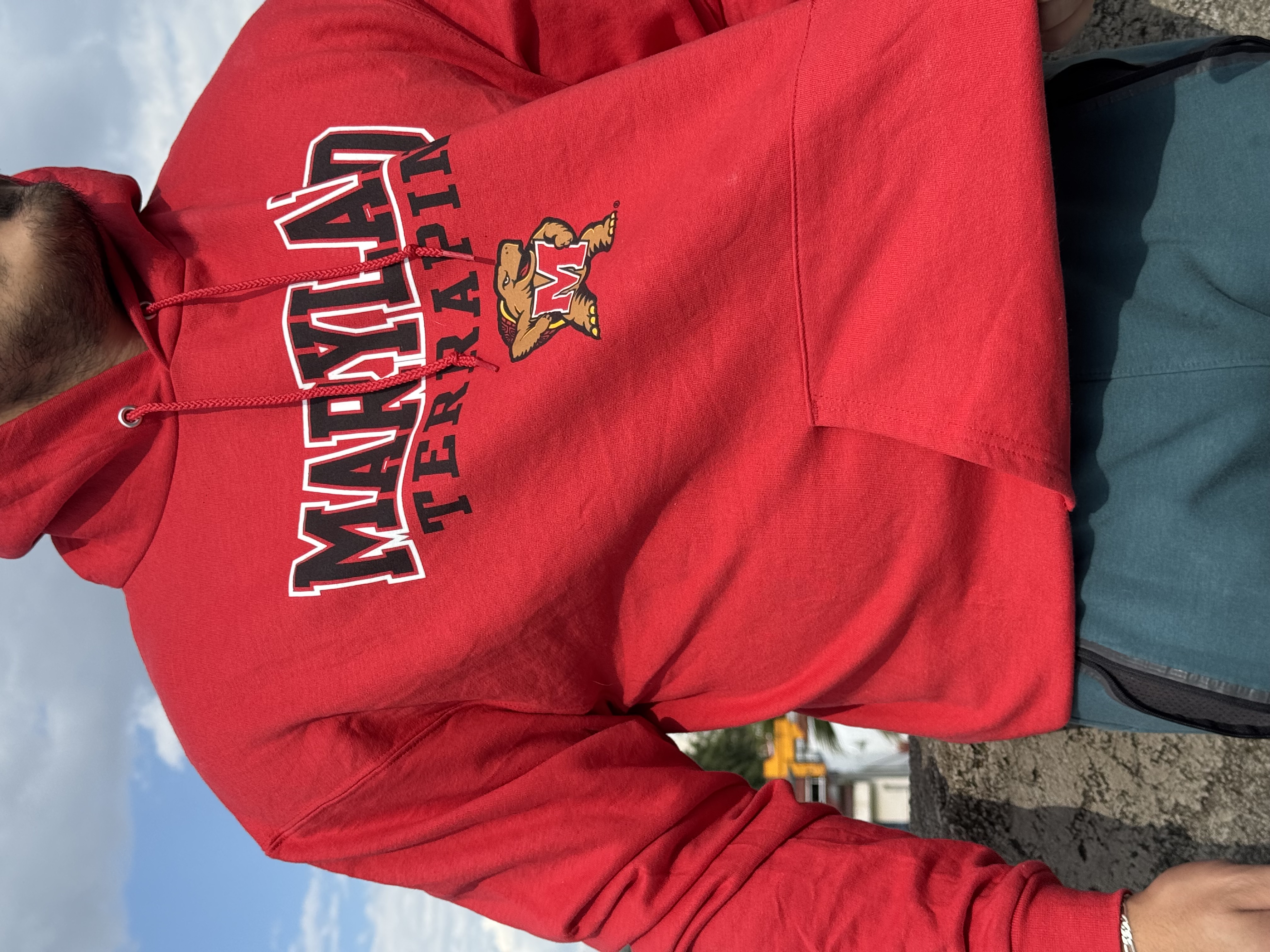 SUDADERA MARYLAND TERPS