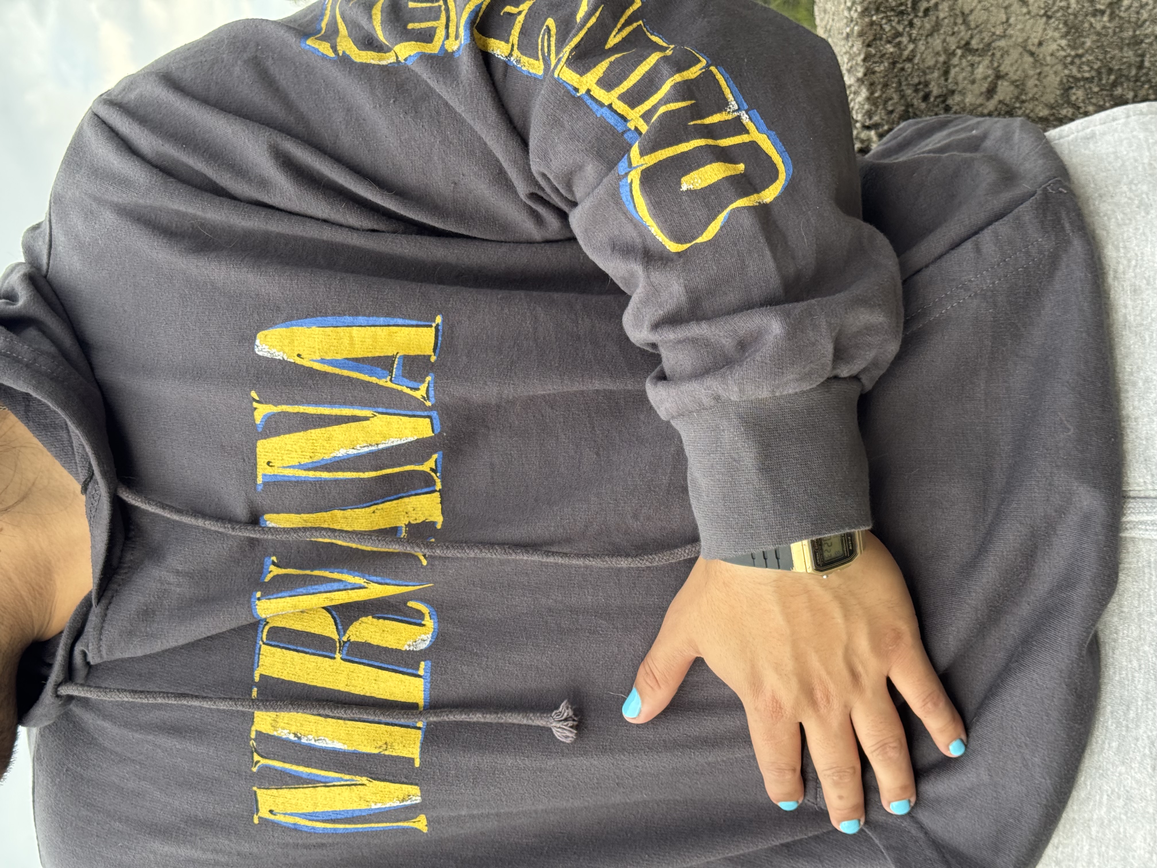 SUDADERA NIRVANA