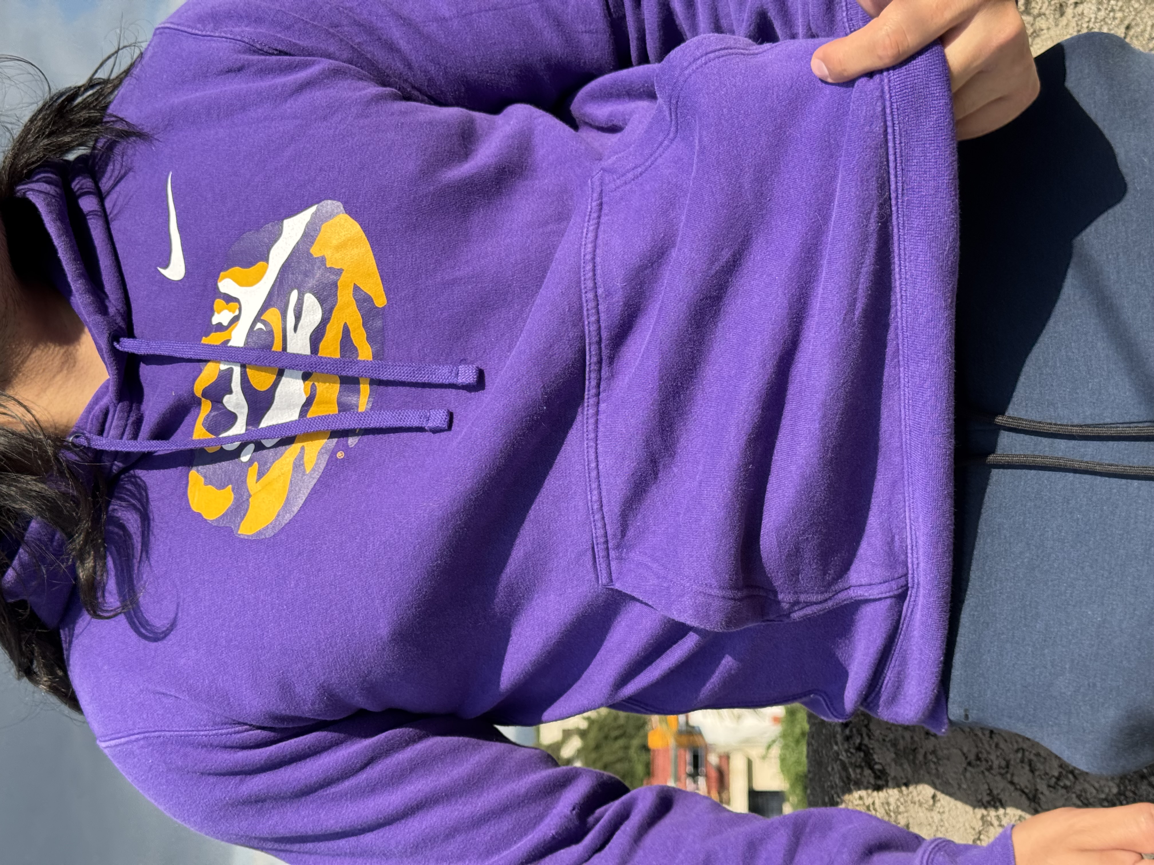 SUDADERA LSU TIGERS