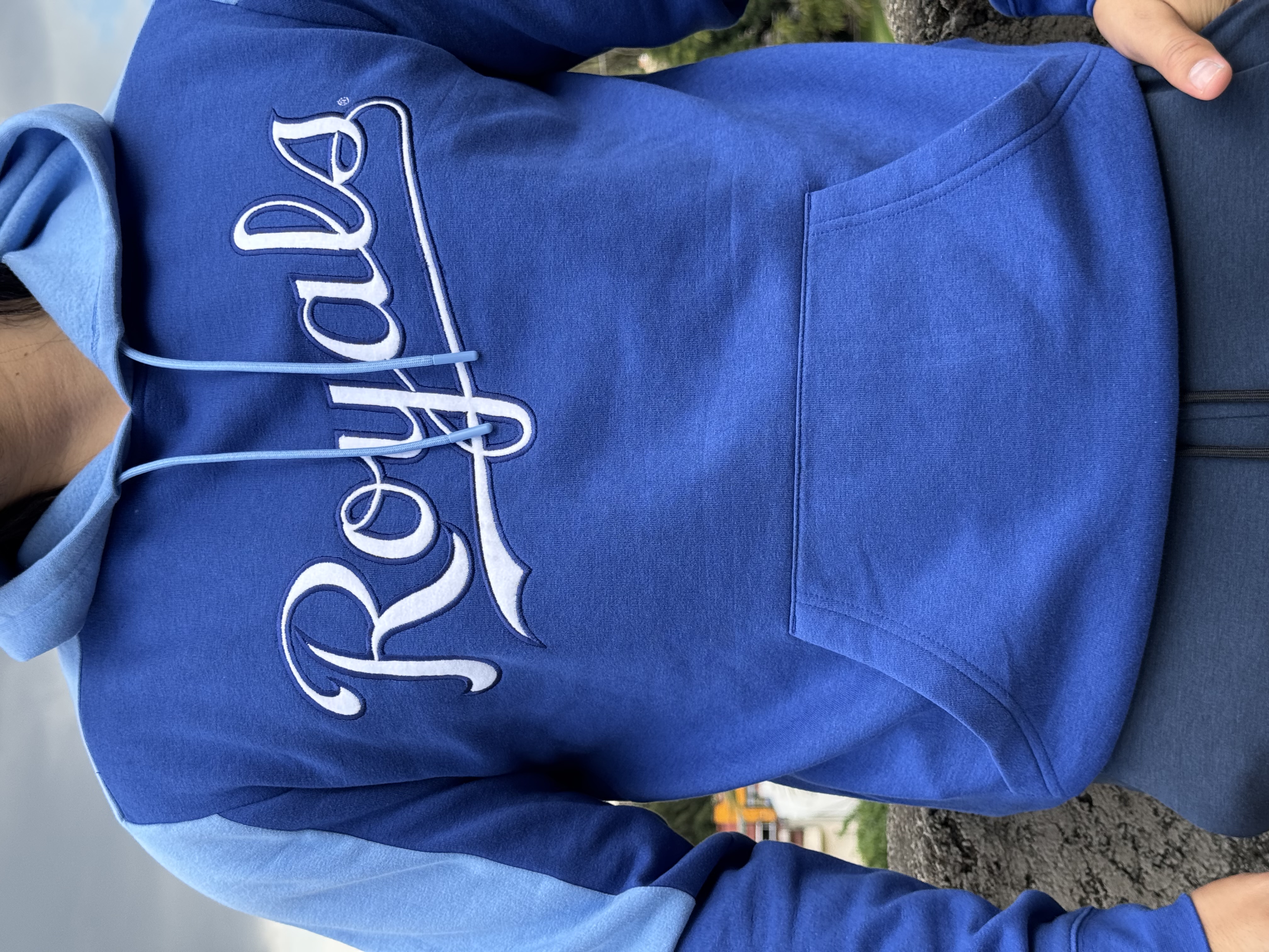SUDADERA KC ROYALS