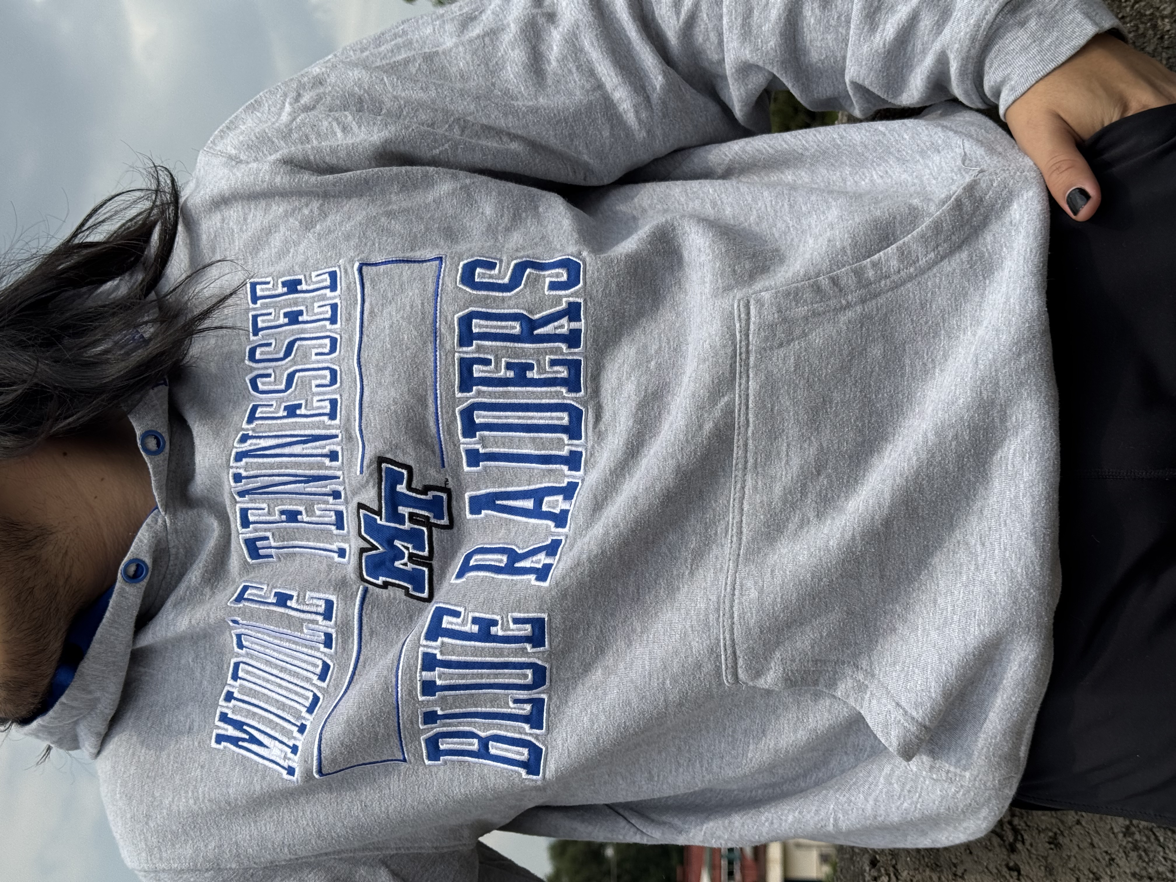 SUDADERA BLUE RAIDERS