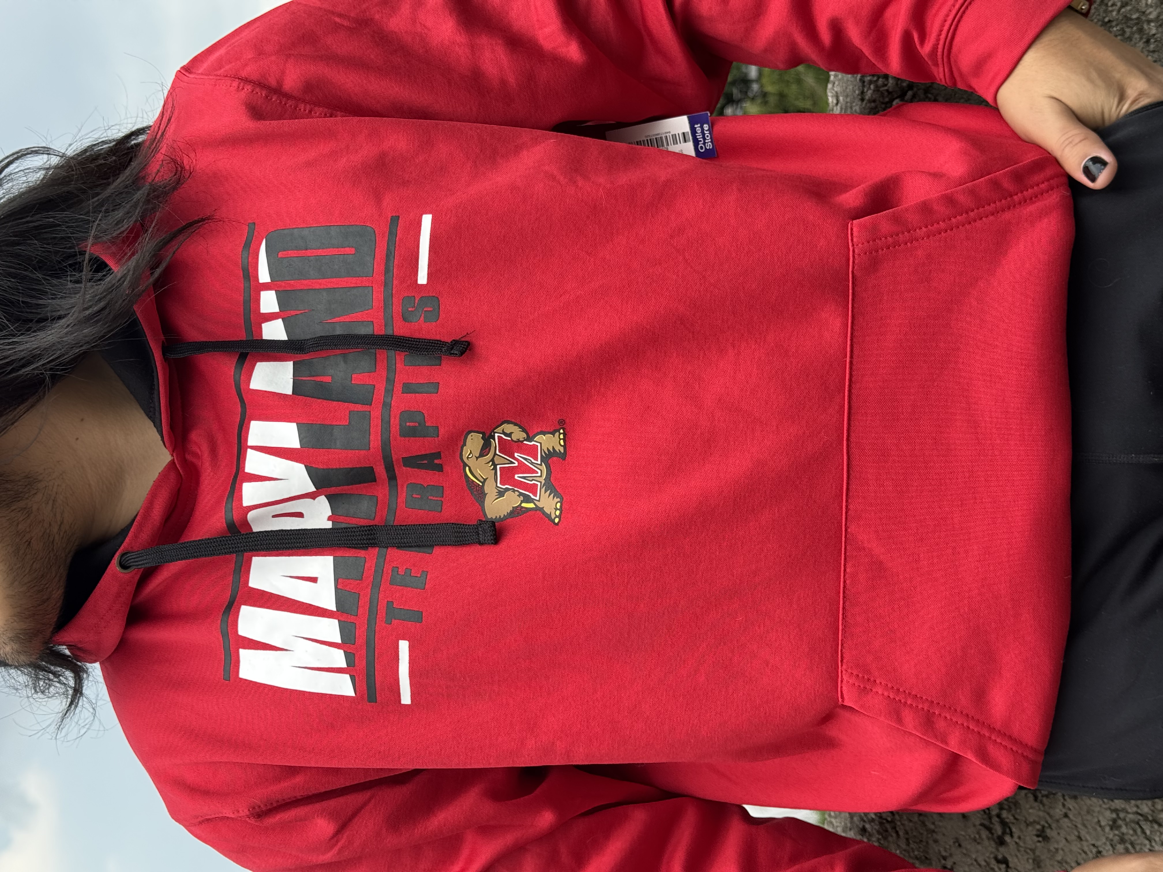 SUDADERA MARYLAND TERPS