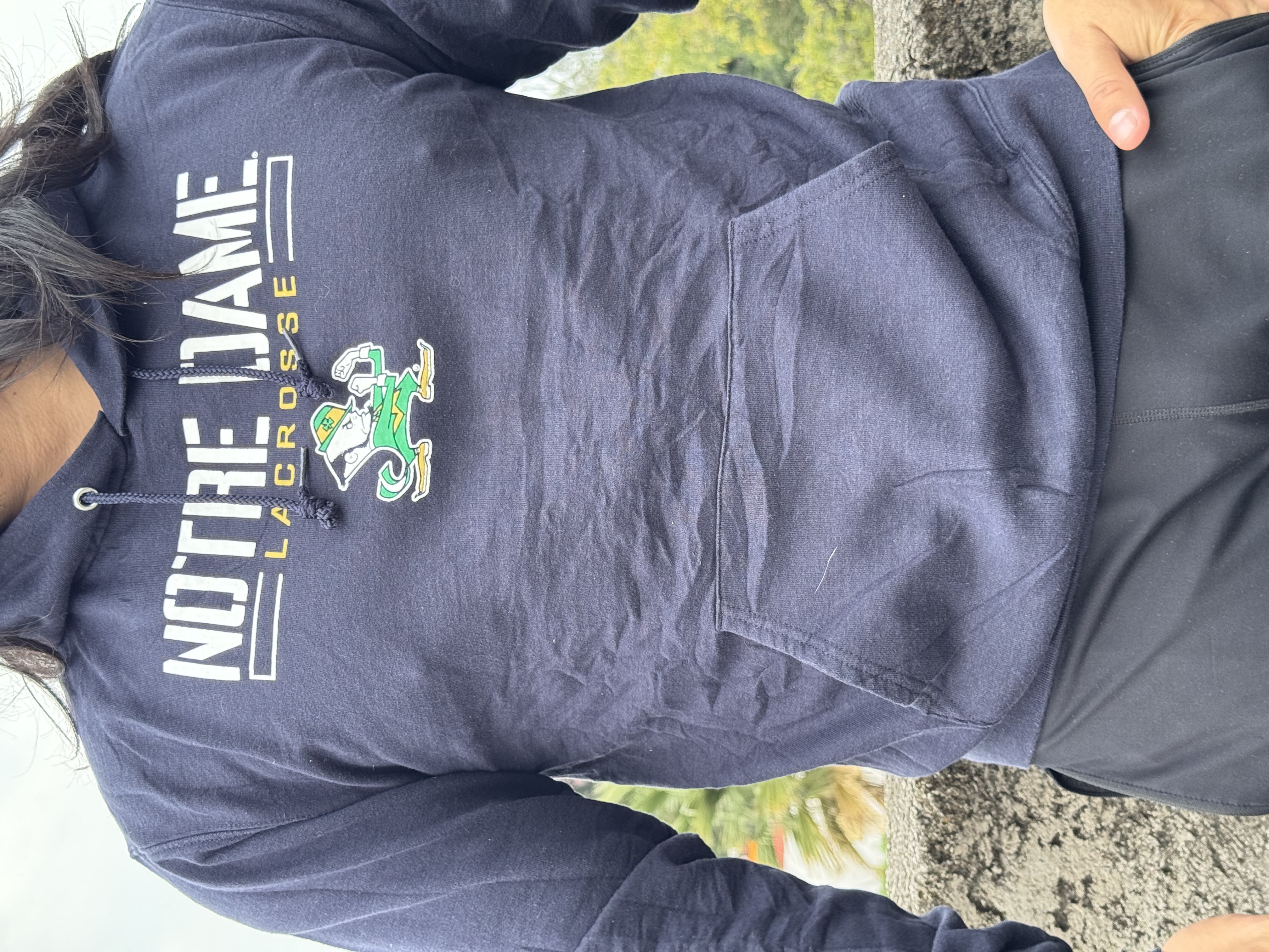 SUDADERA NOTRE DAME LACROSSE