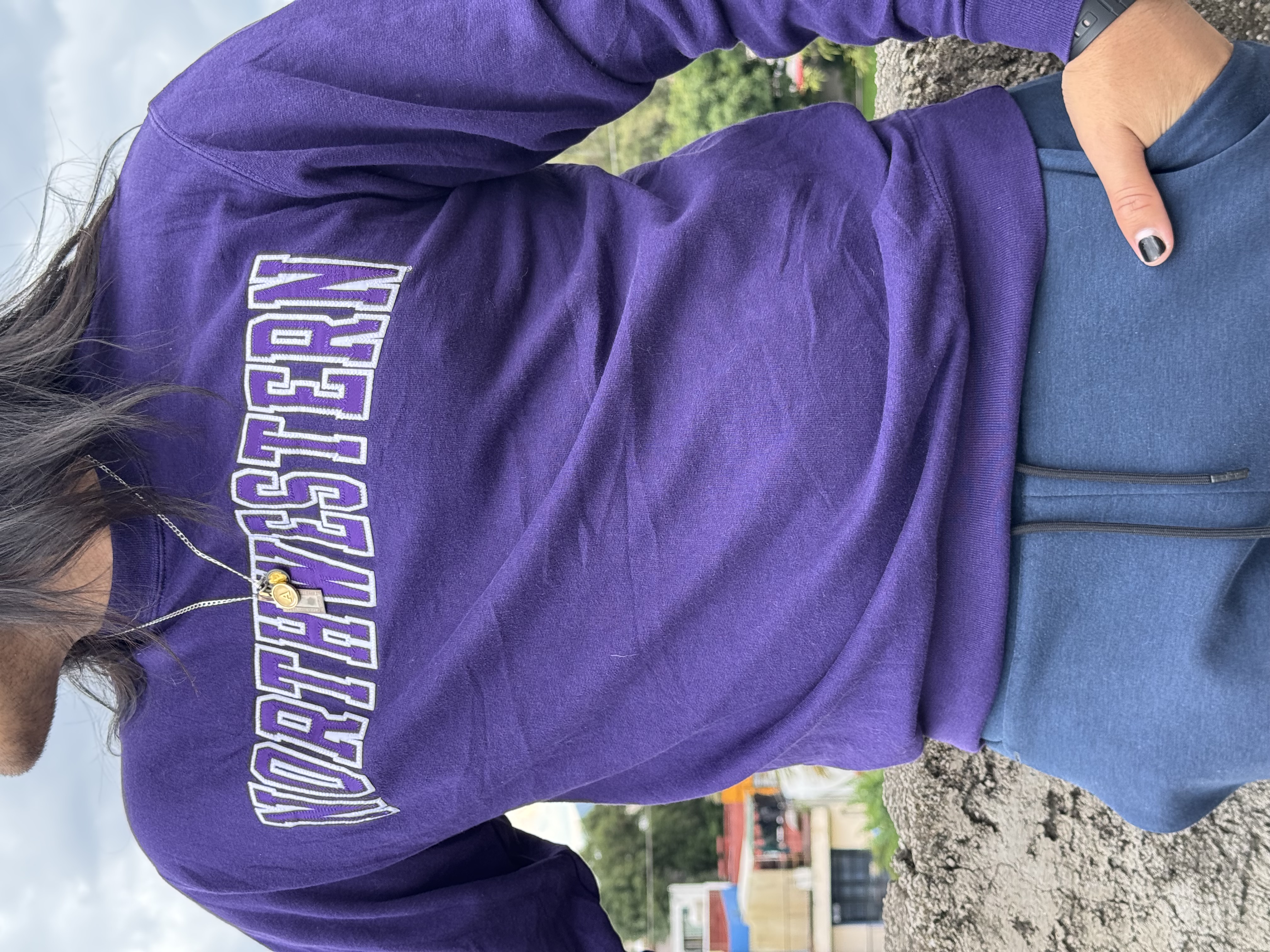 CREWNECK NORTHWESTERN 