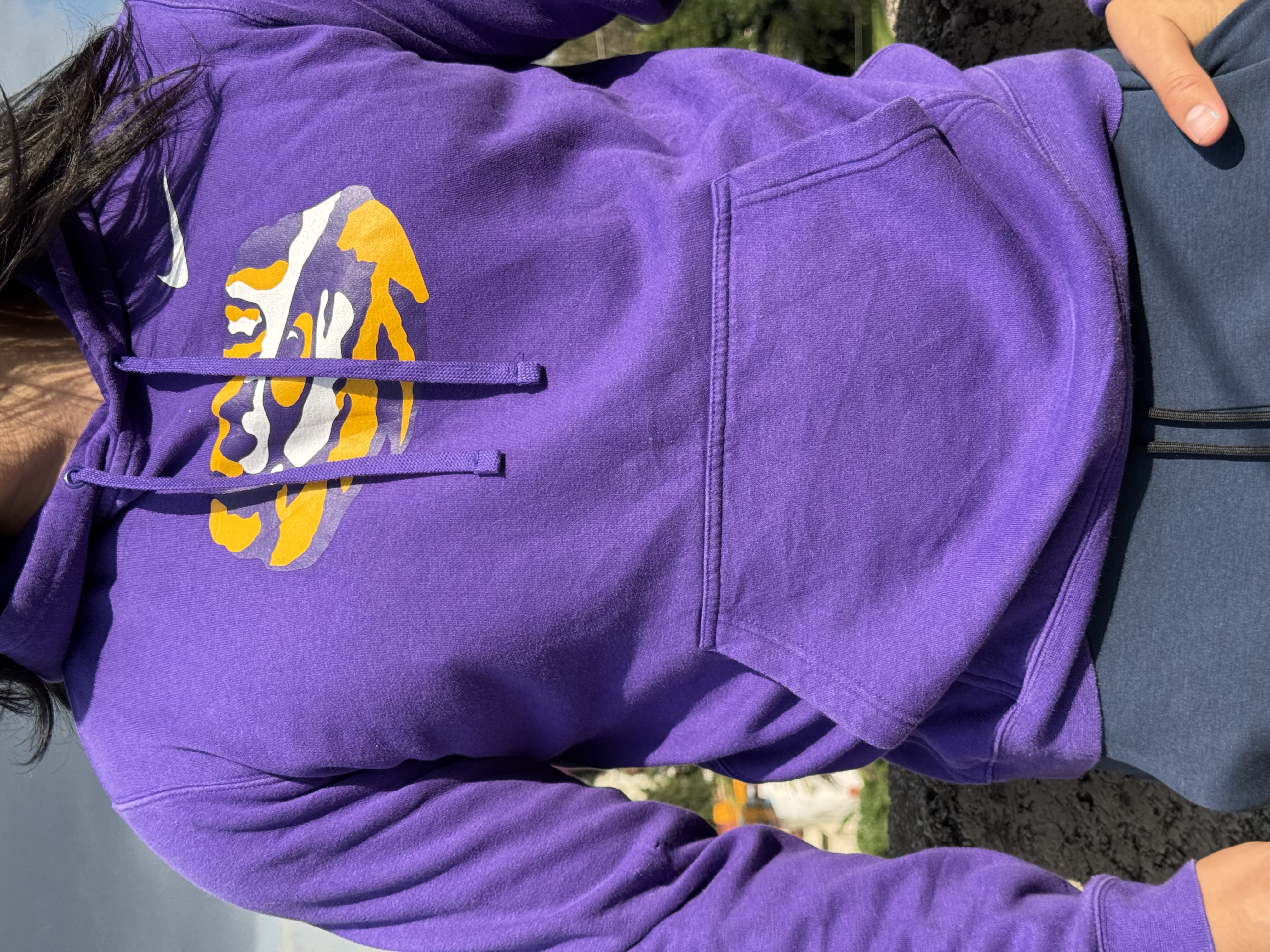SUDADERA LSU TIGERS