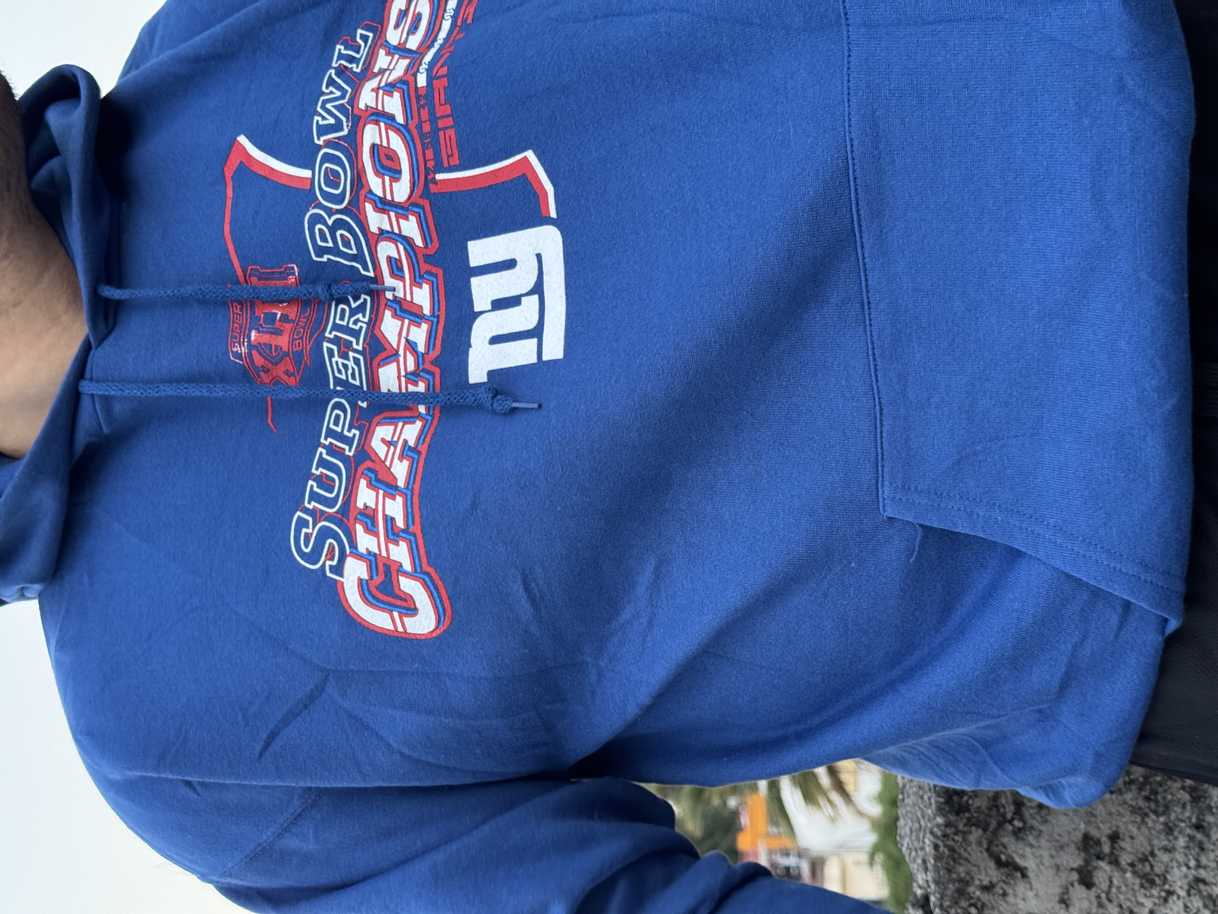 SUDADERA NY GIANTS